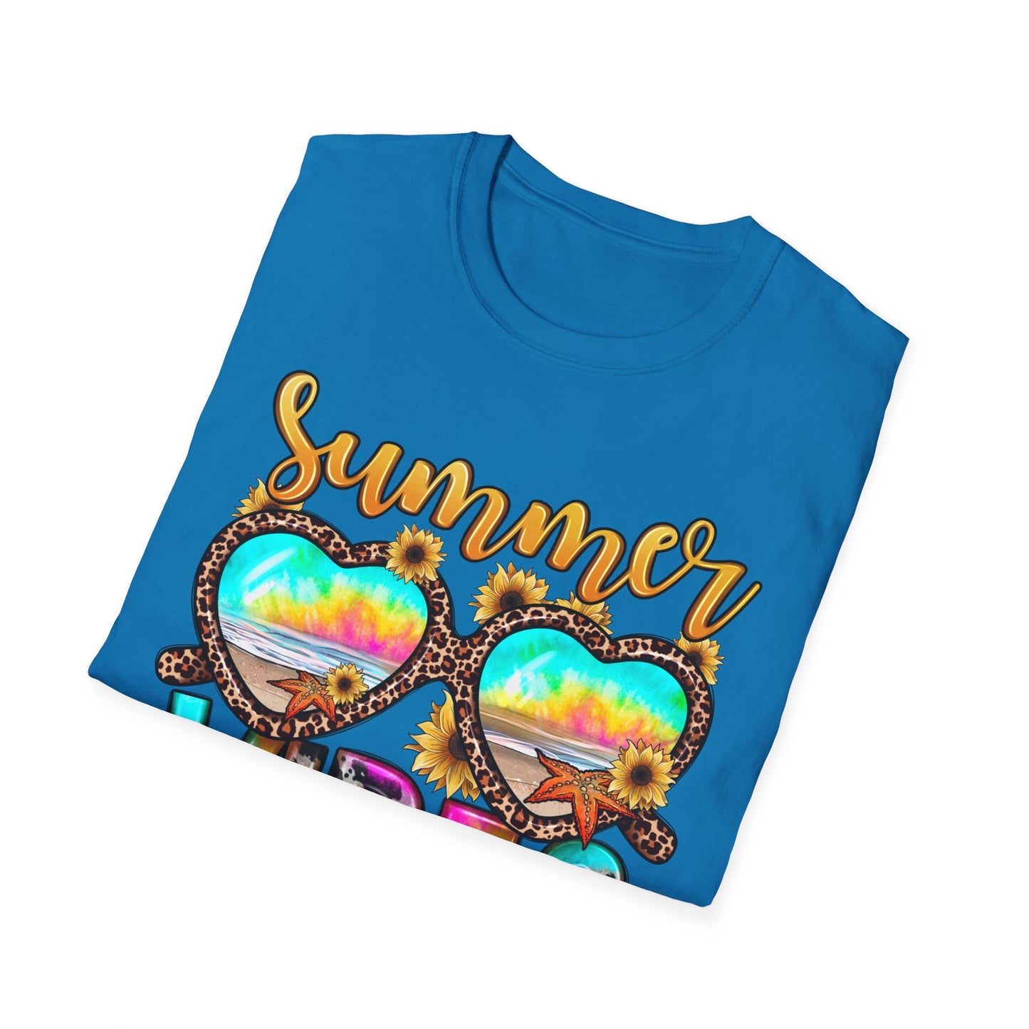Summer Vibes Graphic -Tee for a Chill Summer