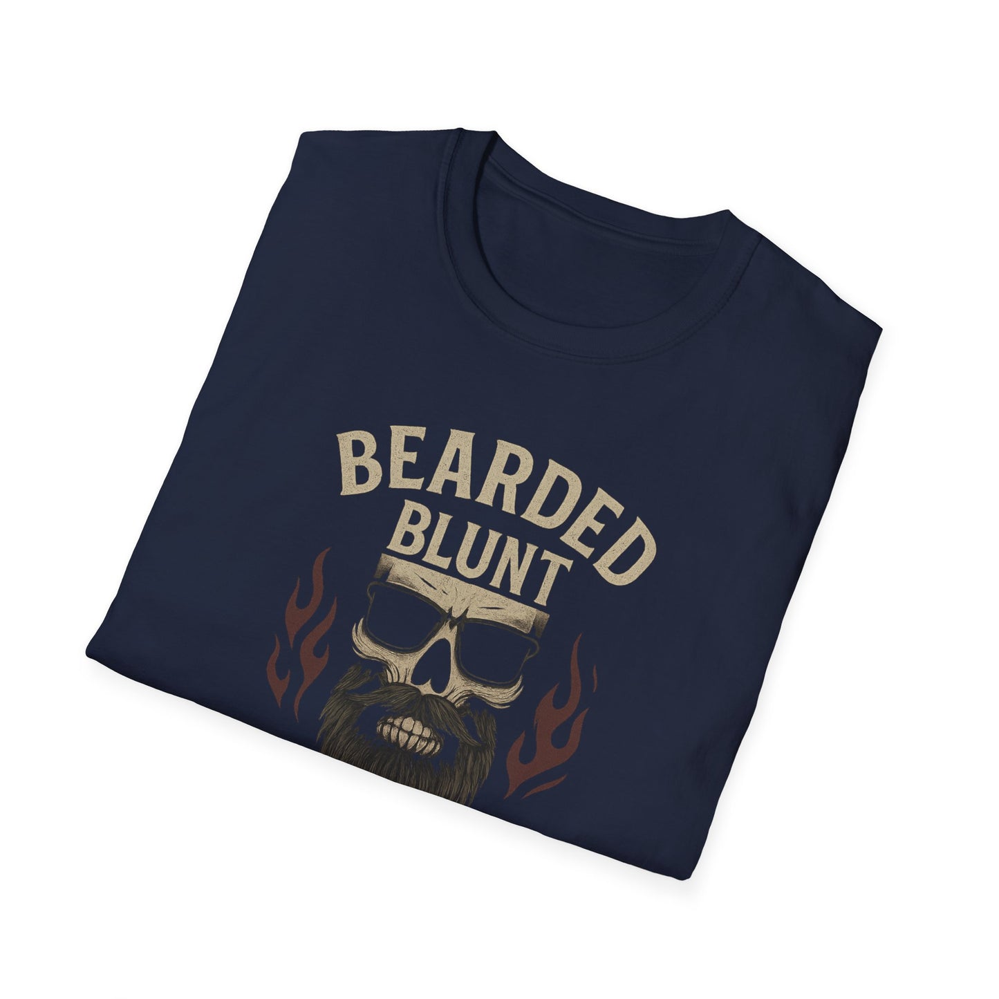 Bearded and Reckless Unisex Tee for Beard Lovers