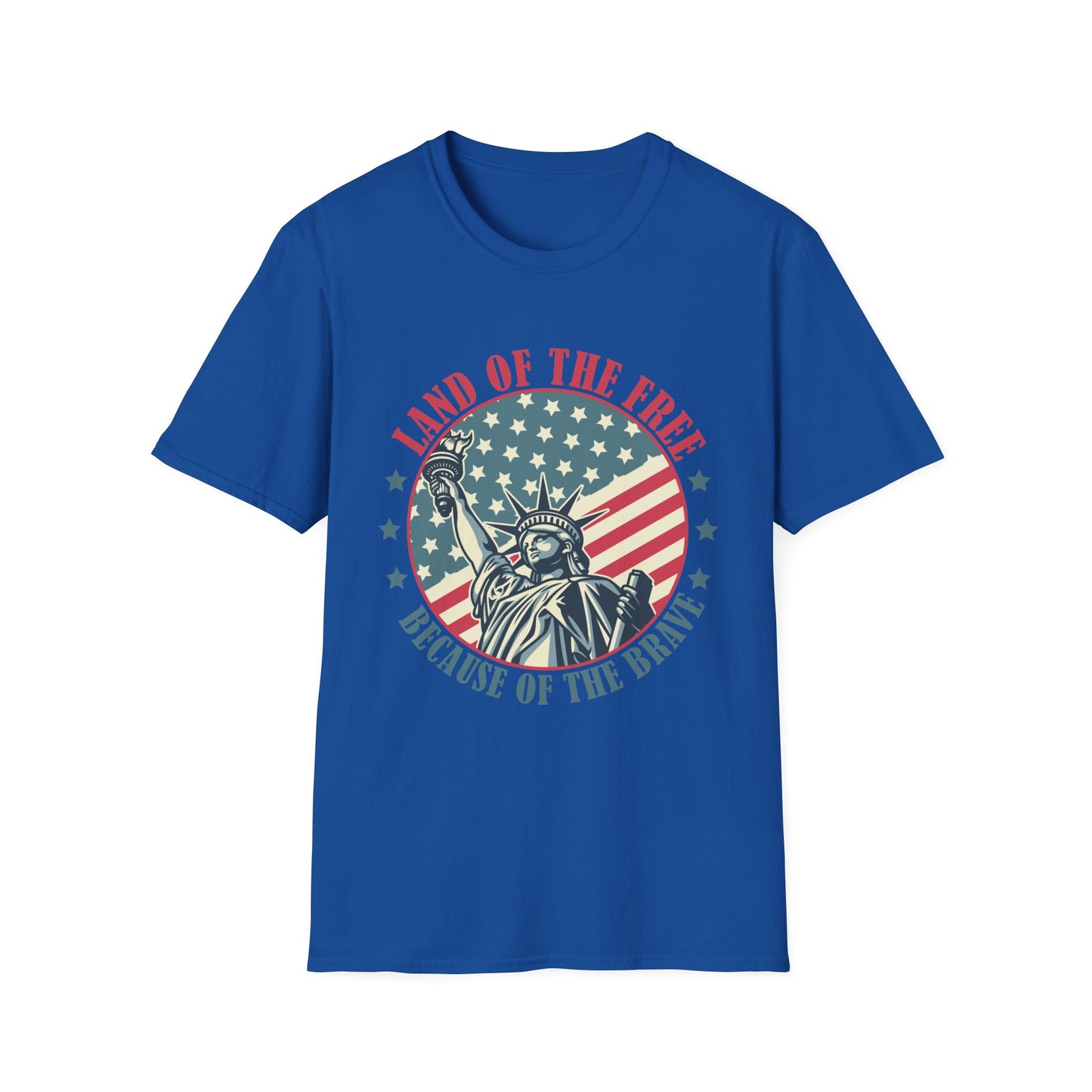 Land of the Free Graphic T-Shirt – Patriotism