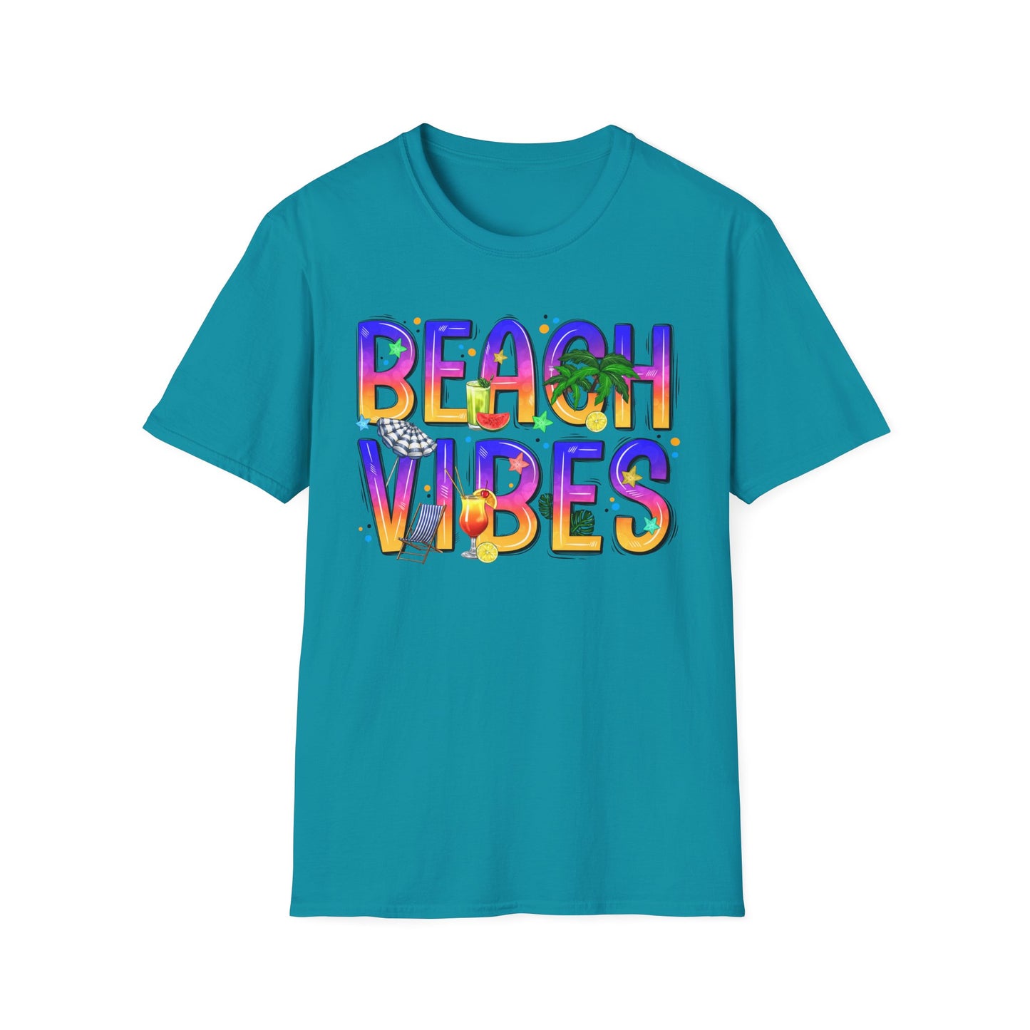 Beach Vibes - Bright and Fun Tee