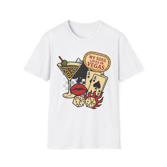 Vegas Vibes 'My Soul Lives in Vegas' - Graphic Tee