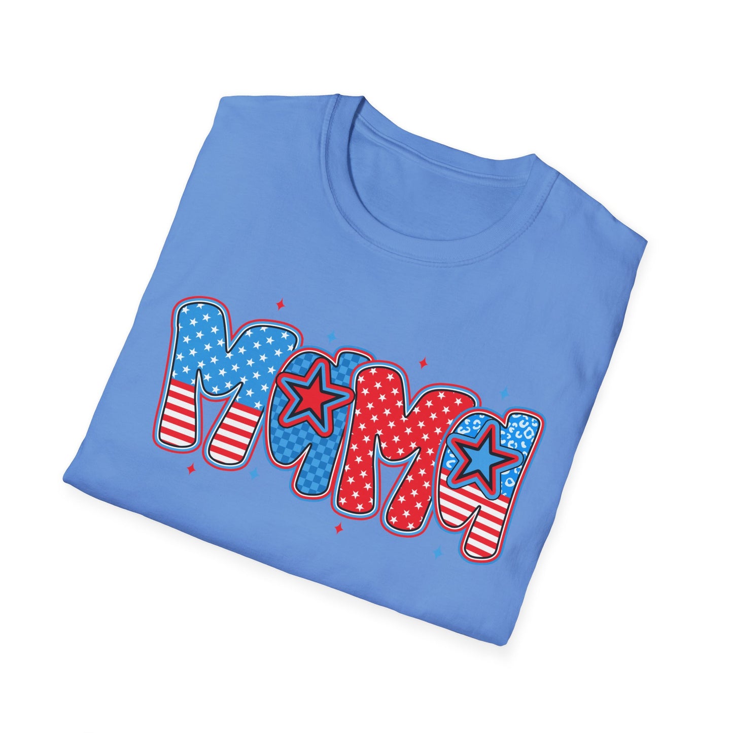 Patriotic Mama T-Shirt - Tee for Celebrations