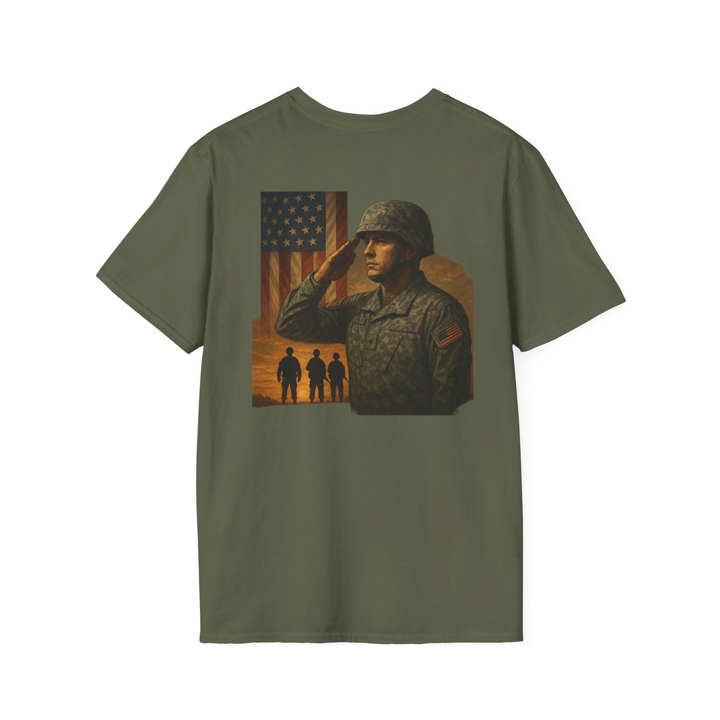Patriotic Military Tribute - Tee
