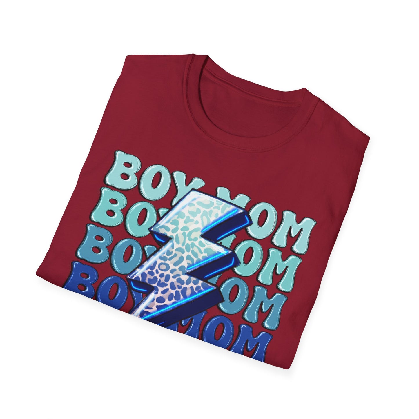 Boy Mom Graphic T-Shirt - Fun and Stylish for Proud Mothers