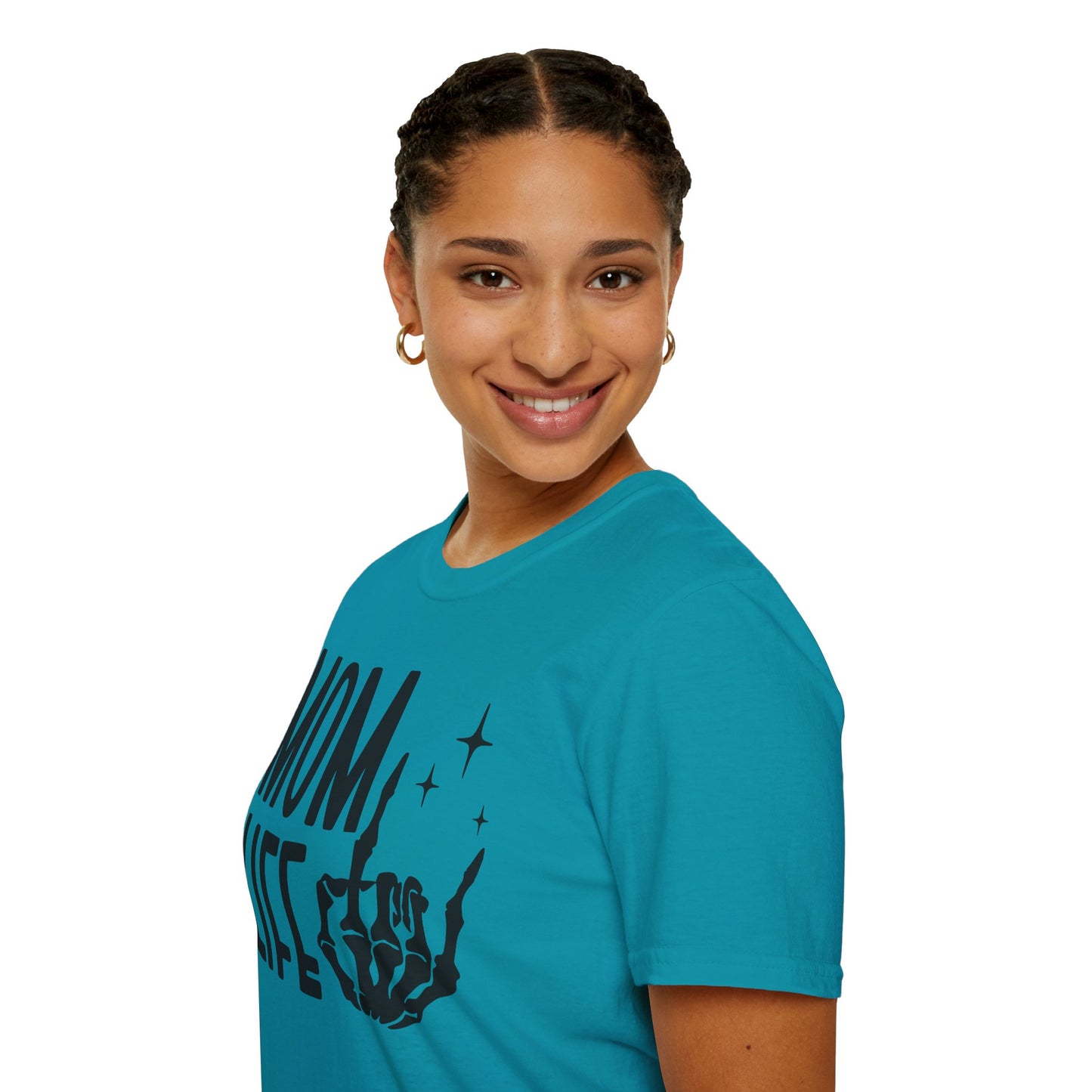 Mom Life Skeleton Hand T-Shirt
