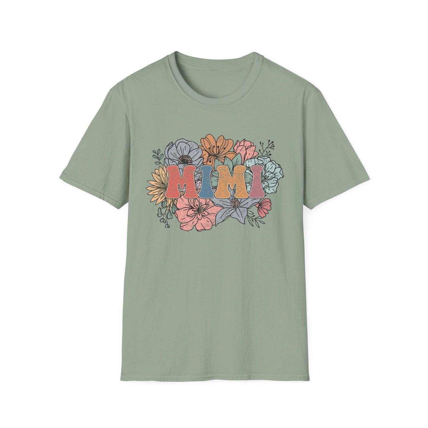 Floral 'Mimi' Unisex T-Shirt - Perfect Gift for Moms, Mother's Day, Family Gatherings, Casual Wear, Spring Fashion