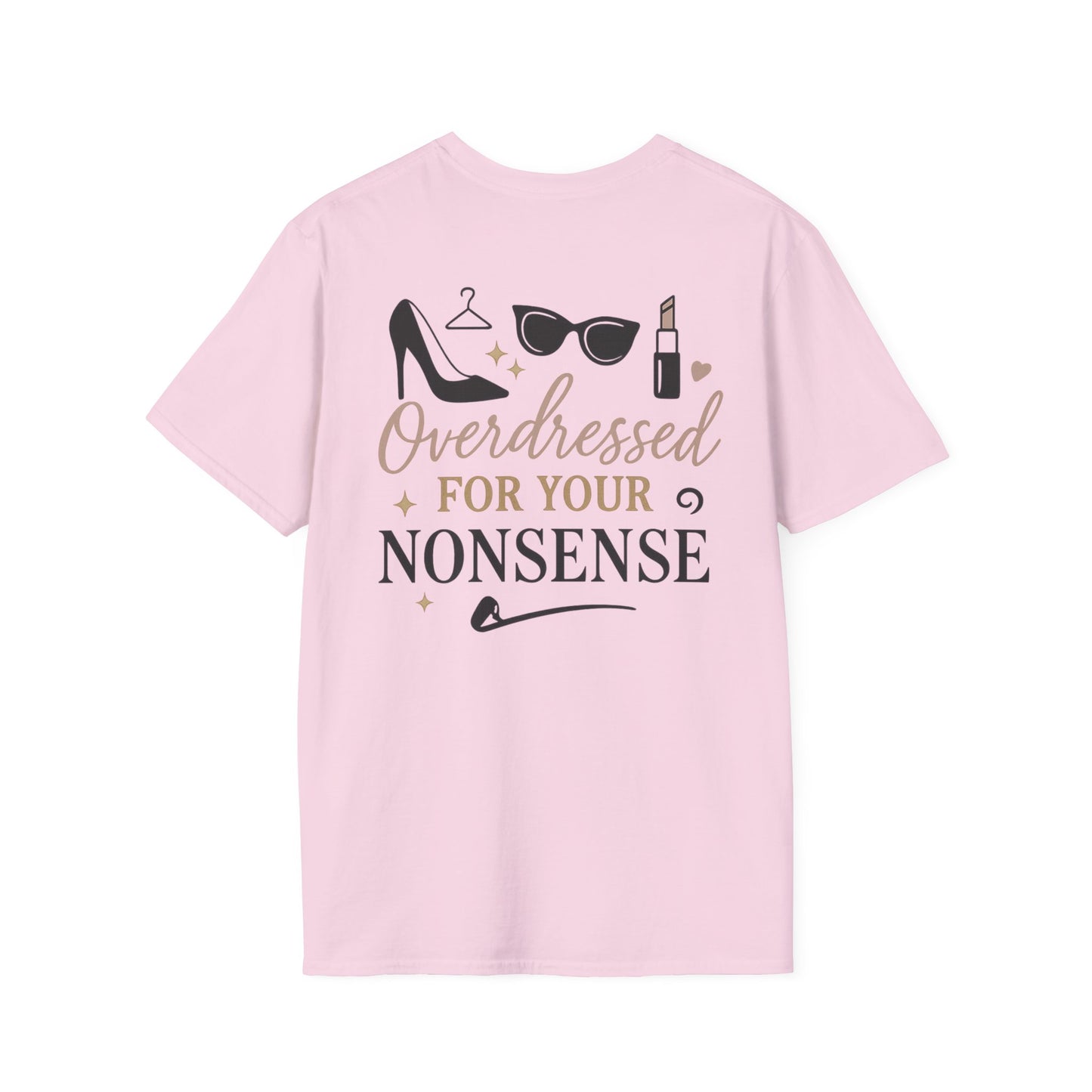 Funny Overdressed T-Shirt - Perfect for Casual Outings & Gift Occasions