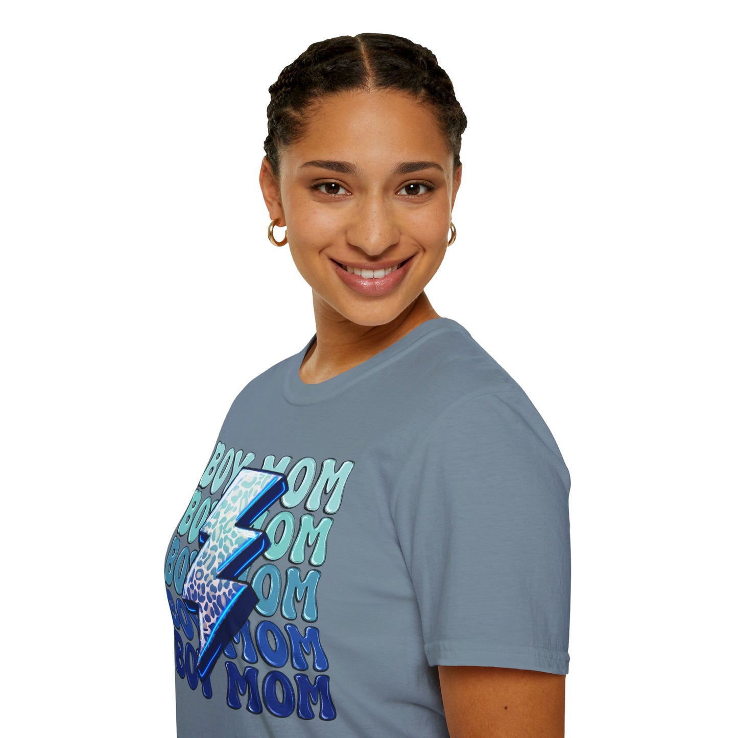 Boy Mom Graphic T-Shirt - Fun and Stylish for Proud Mothers