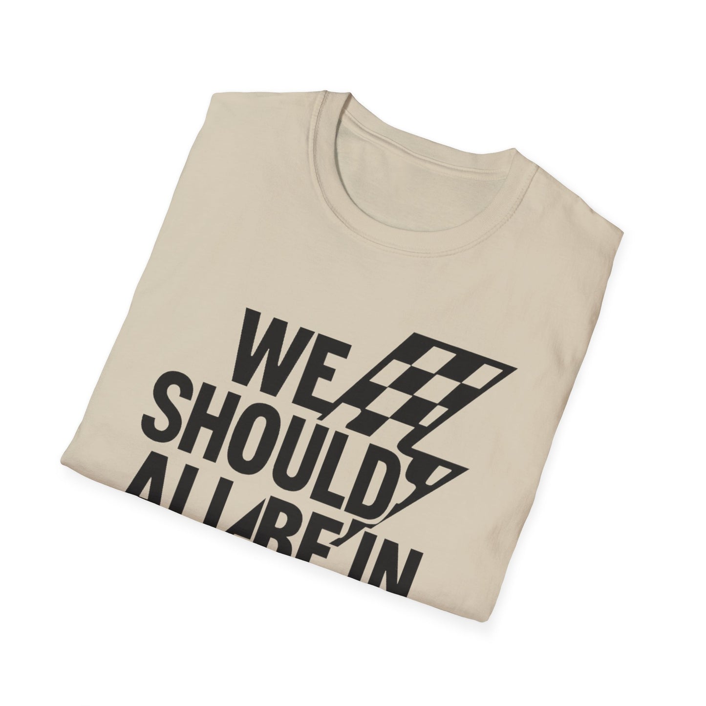 We Should All Be in Therapy Tee - Trendy Mental Health Reminder