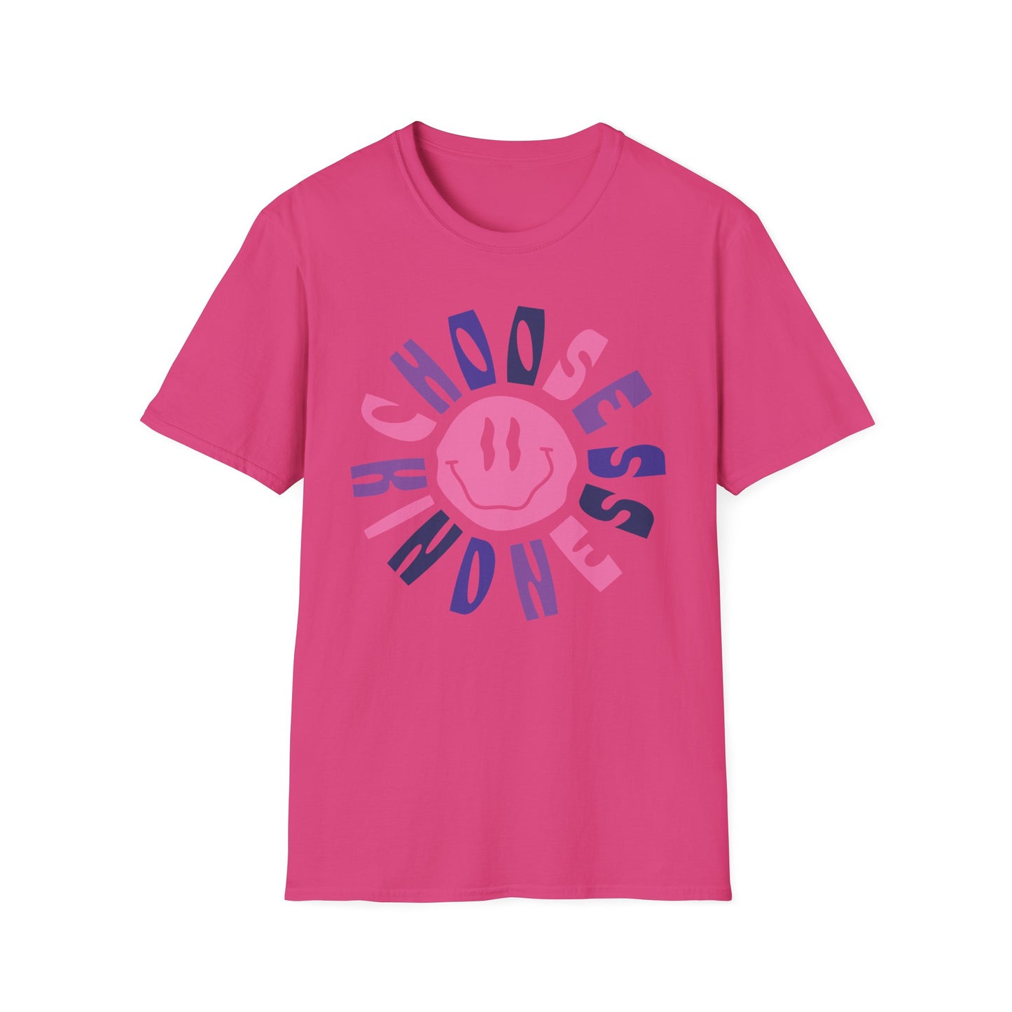 Choose Kindness Unisex Softstyle T-Shirt | Positive Vibes Tee