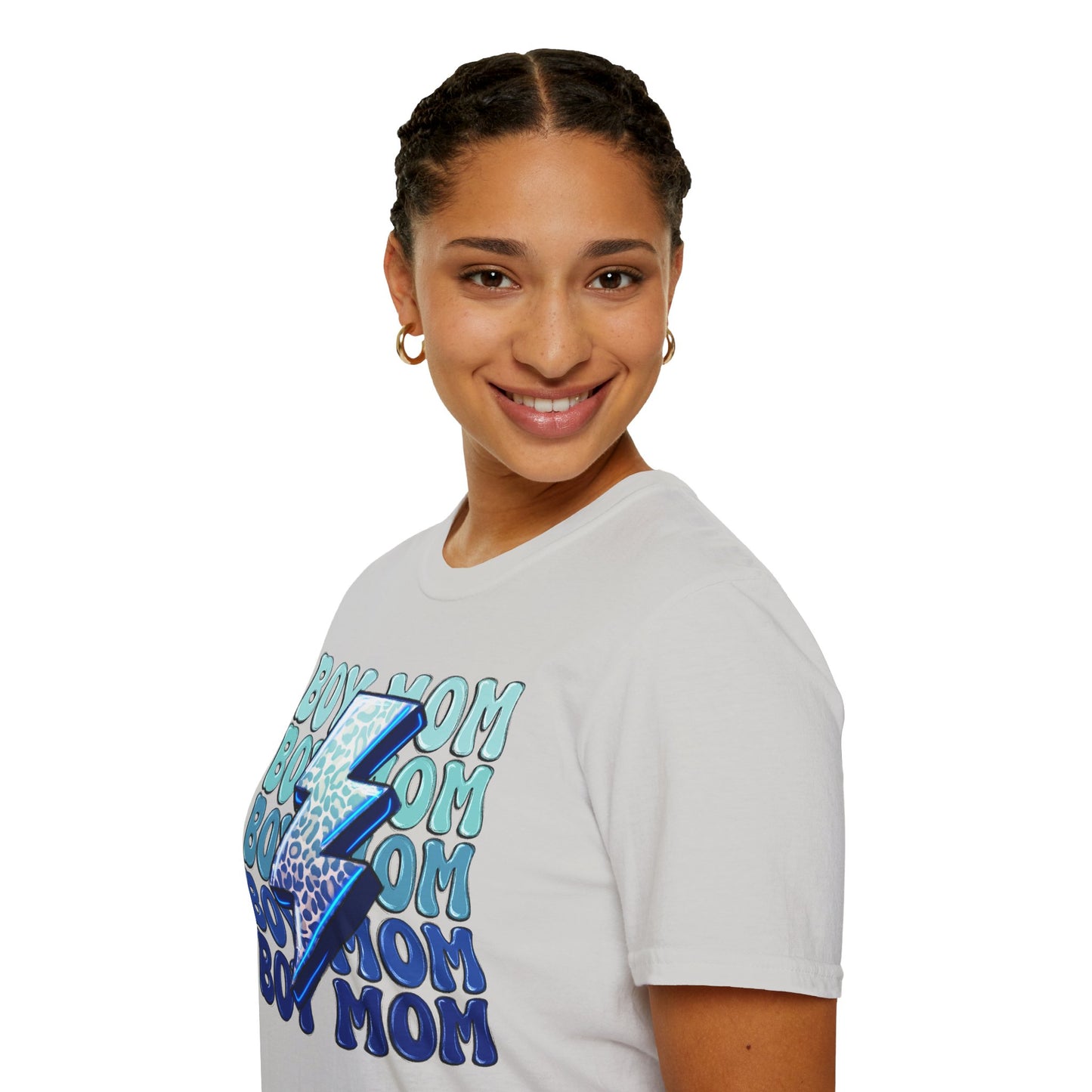 Boy Mom Graphic T-Shirt - Fun and Stylish for Proud Mothers
