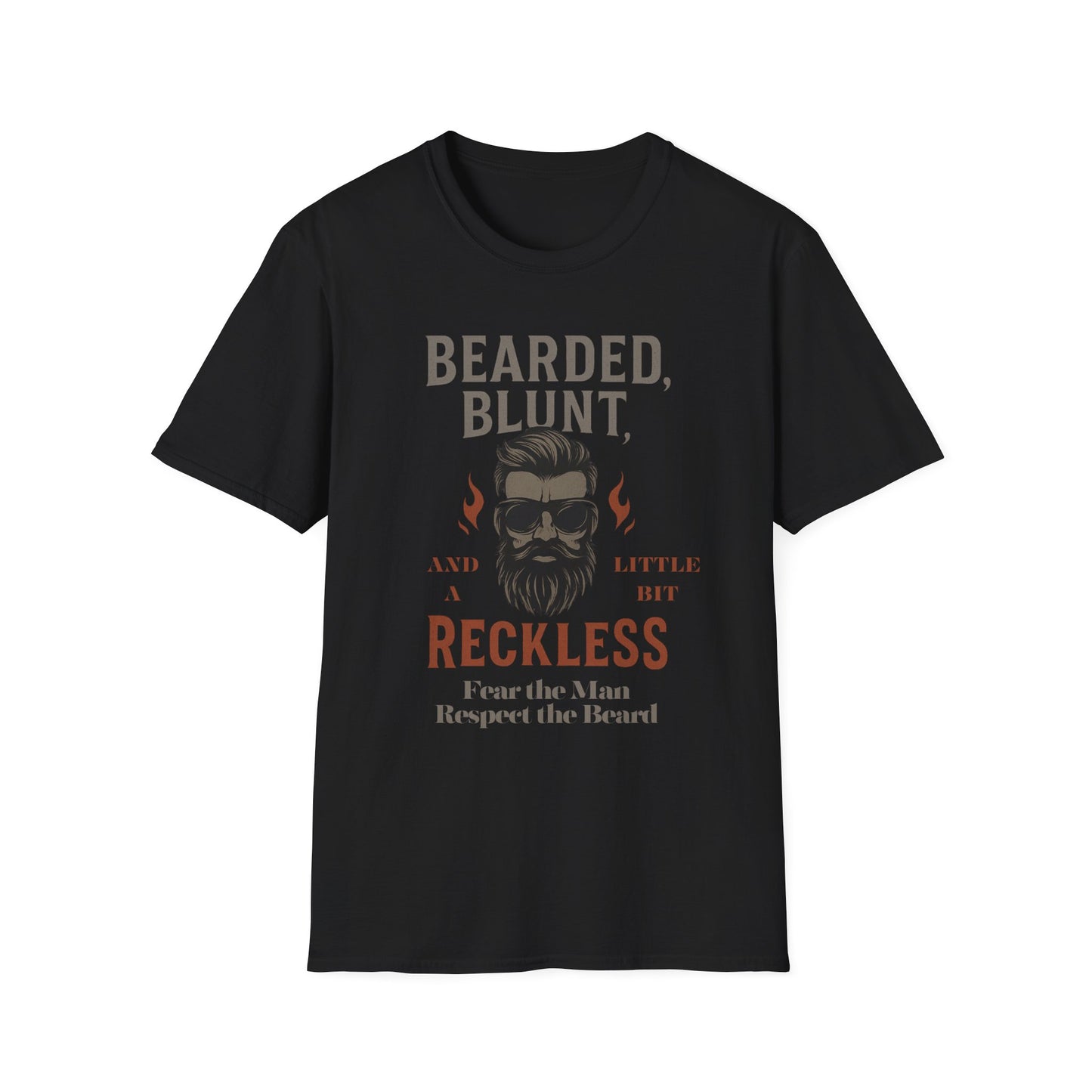 Bearded and Reckless T-Shirt for Men