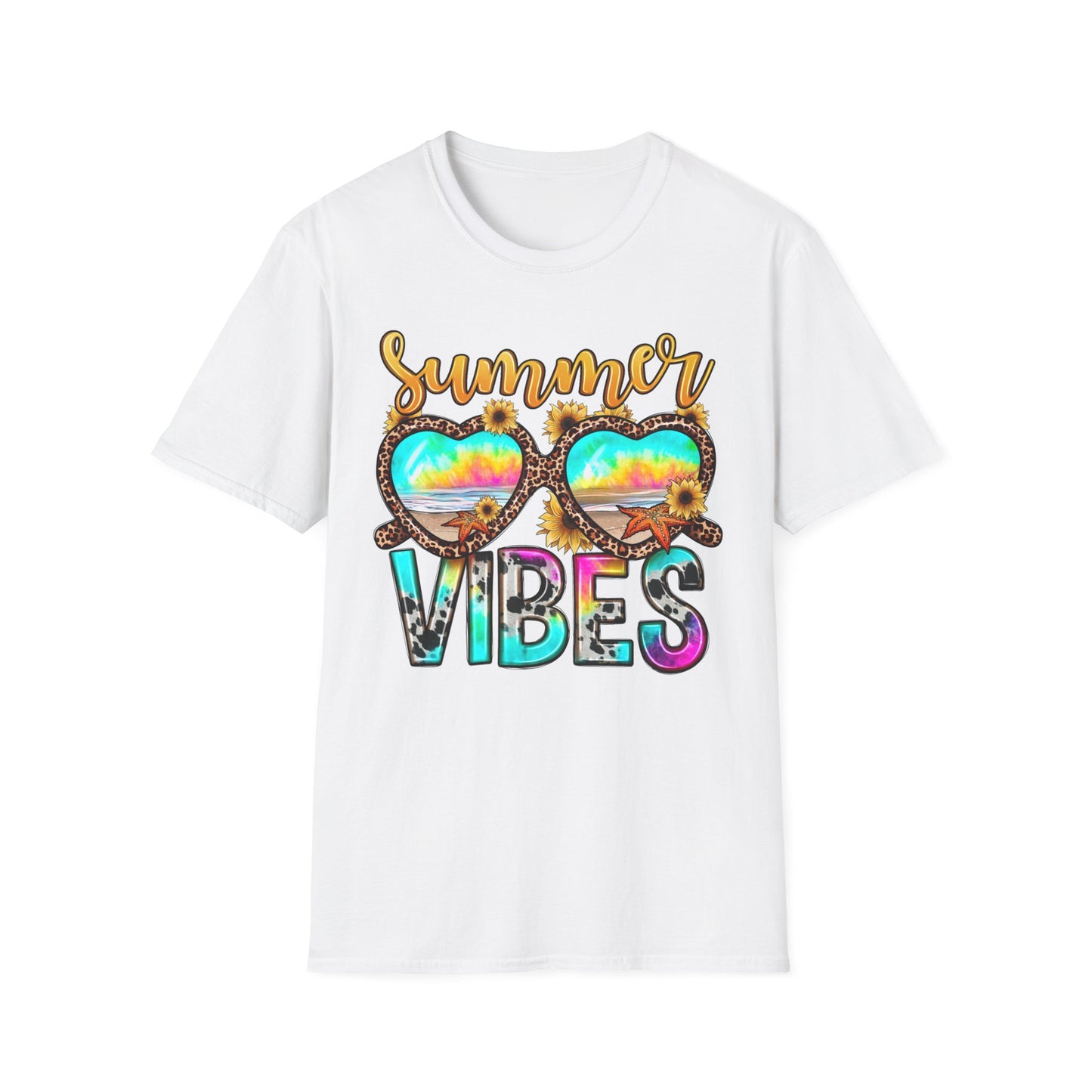 Summer Vibes Graphic -Tee for a Chill Summer