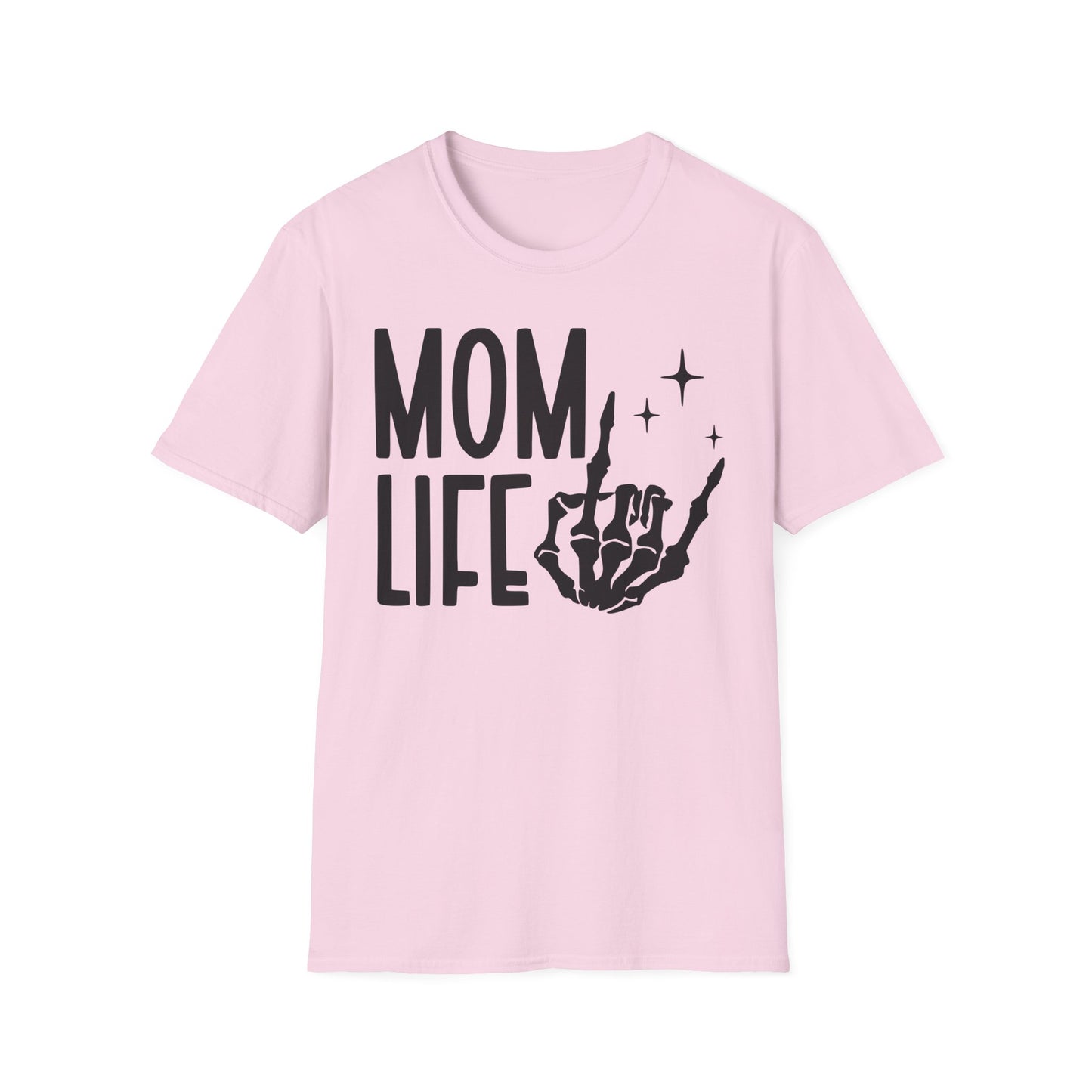 Mom Life Skeleton Hand T-Shirt