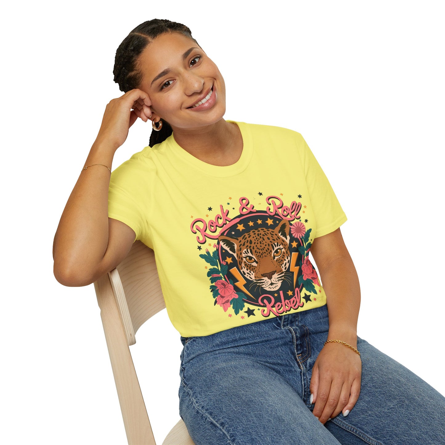Rock & Roll Rebel - Bold Graphic Tee