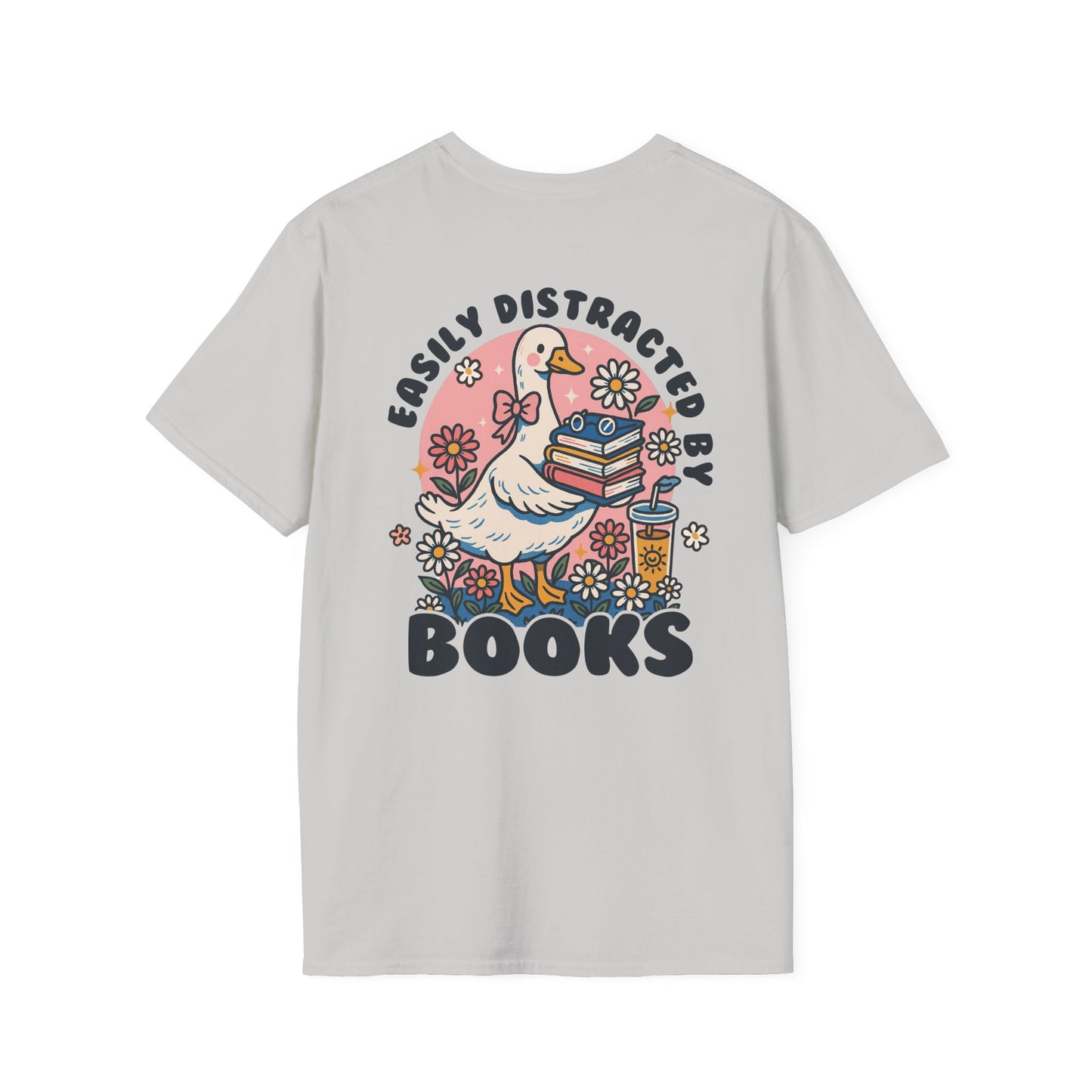 Easily Distracted by Books - T-Shirt