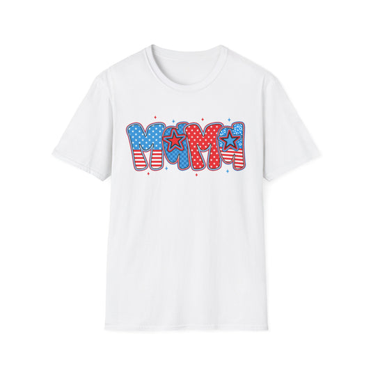 Patriotic Mama T-Shirt - Tee for Celebrations