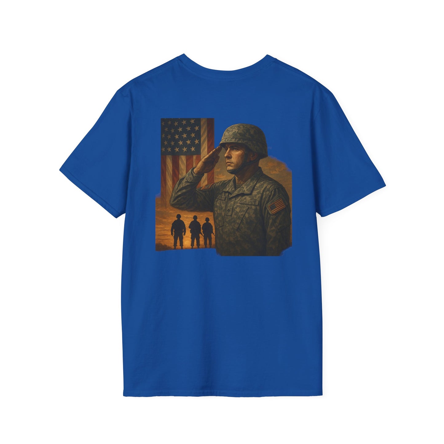 Patriotic Military Tribute - Tee