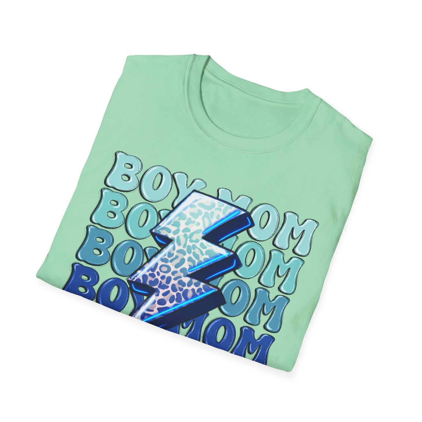 Boy Mom Graphic T-Shirt - Fun and Stylish for Proud Mothers