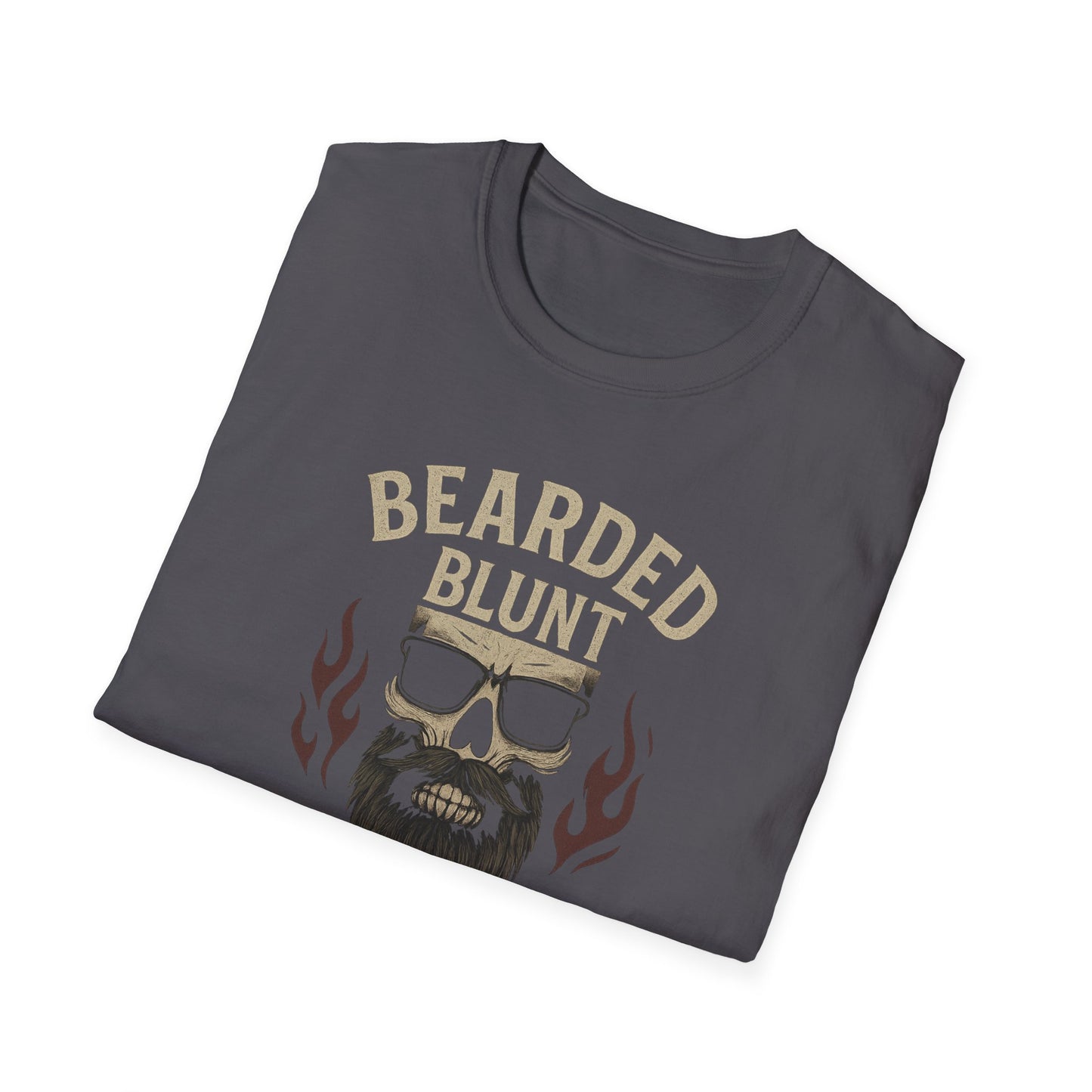 Bearded and Reckless Unisex Tee for Beard Lovers