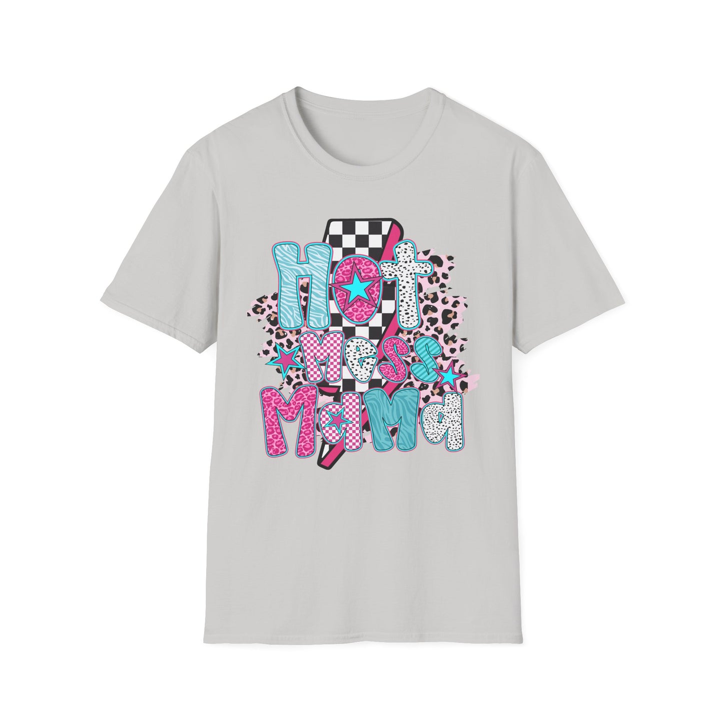 Fun 'Hot Mess Mama' T-Shirt - Perfect for Moms!