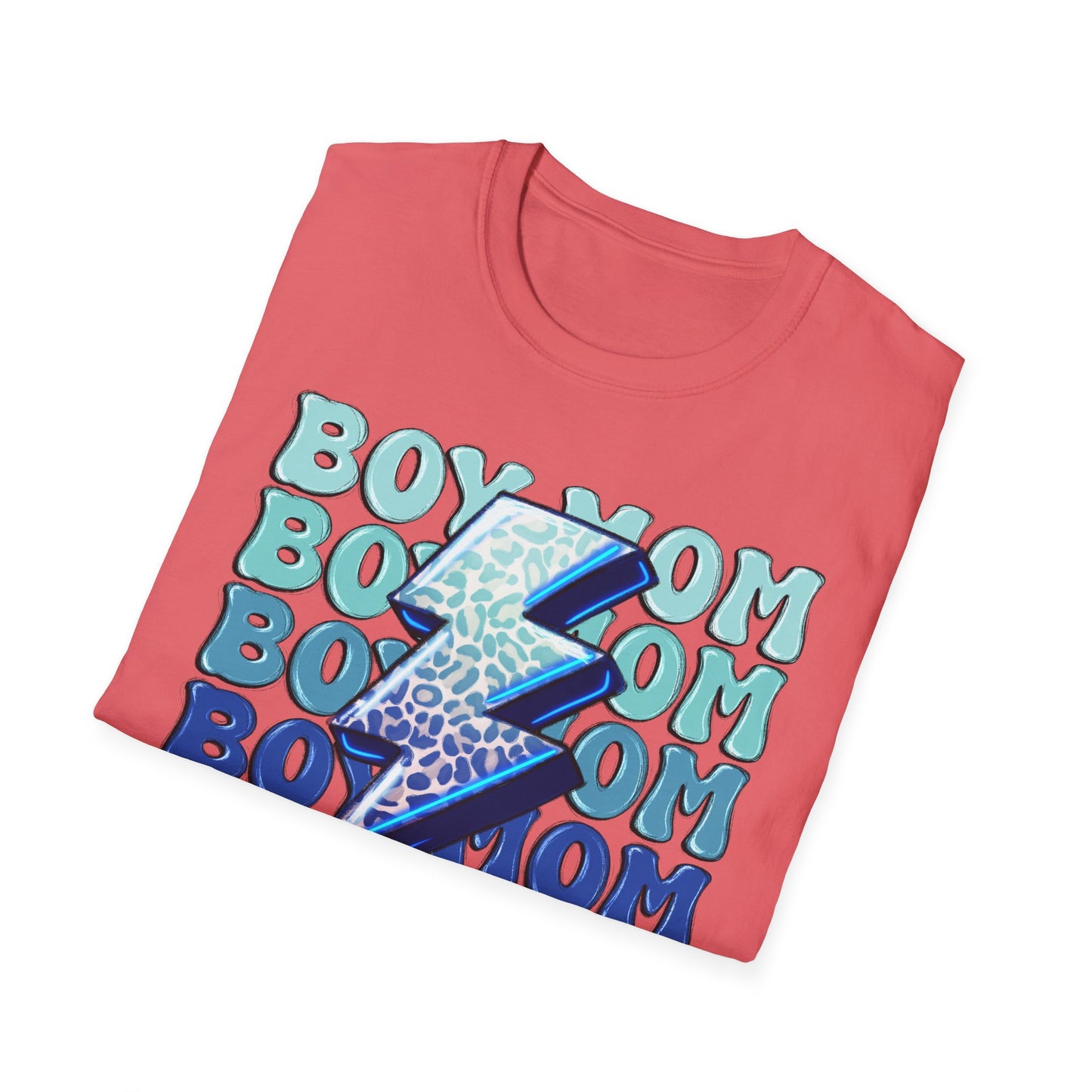 Boy Mom Graphic T-Shirt - Fun and Stylish for Proud Mothers
