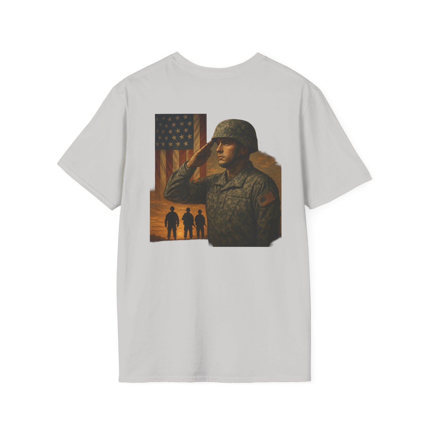 Patriotic Military Tribute - Tee