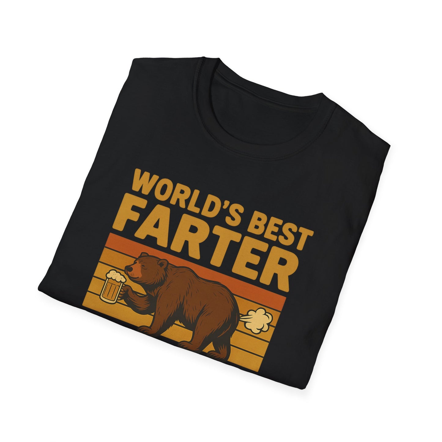 Funny Fathers Day T-Shirt, World's Best Farter Shirt, Dad Humor Tee, Unisex Gift for Dad, Comfy Father's Day Apparel
