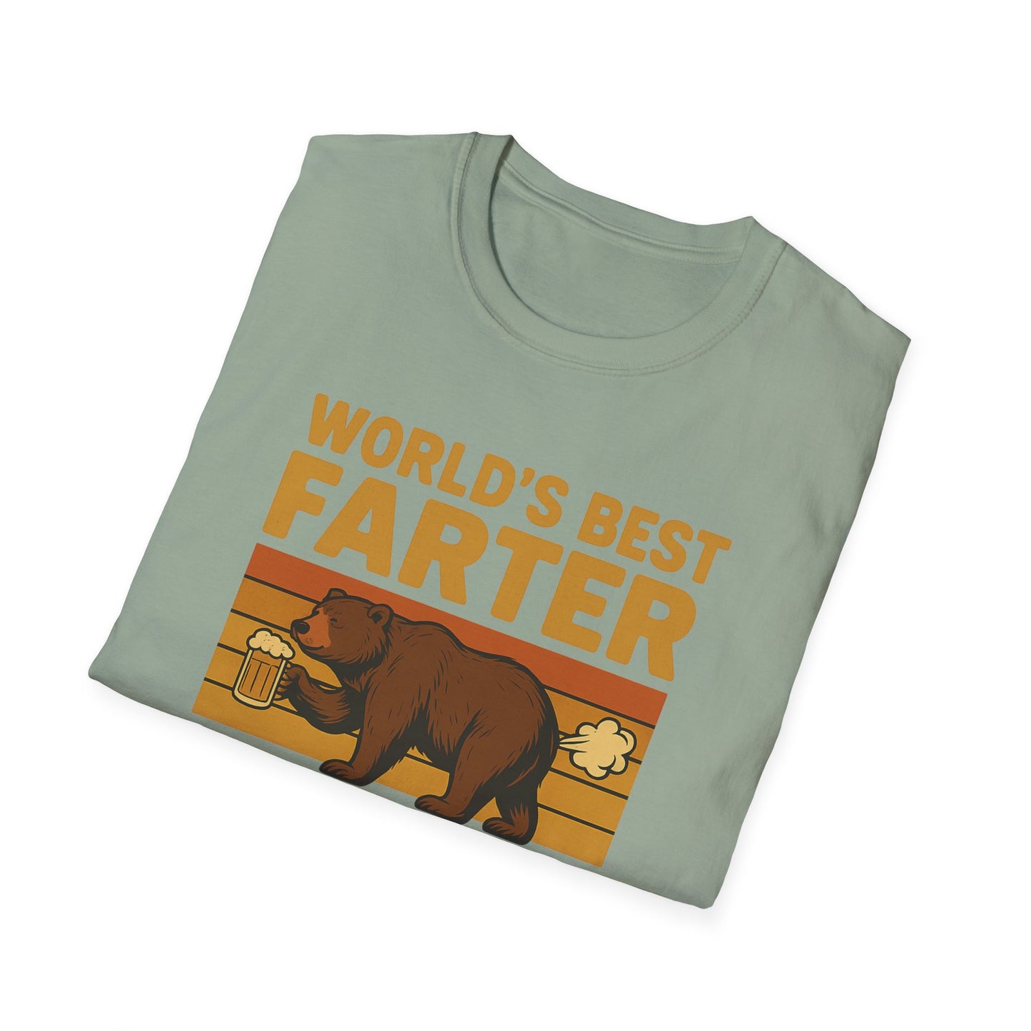 Funny Fathers Day T-Shirt, World's Best Farter Shirt, Dad Humor Tee, Unisex Gift for Dad, Comfy Father's Day Apparel