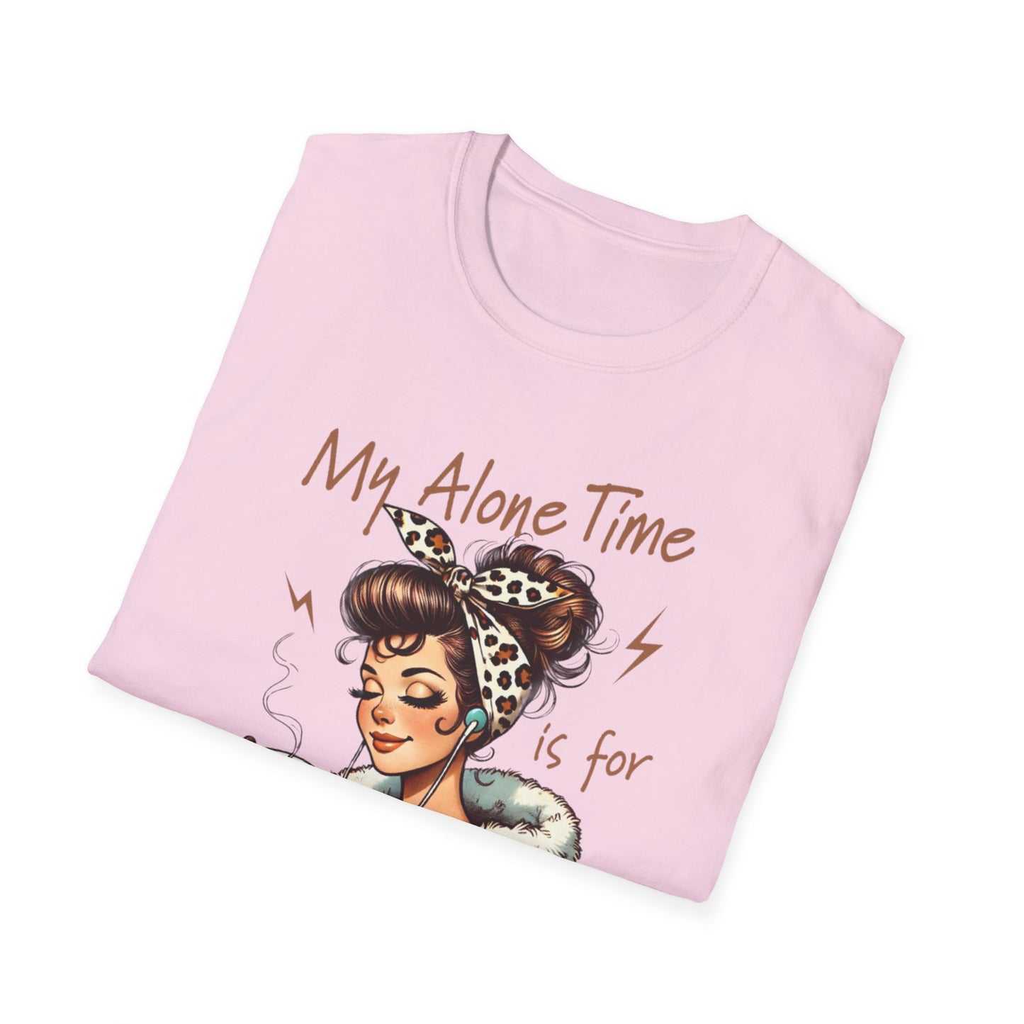 Cozy Self-Care T-Shirt: My Alone Time is for Everyone's Safety, Relaxation Gift, Casual Tee, Funny Shirt, Comfortable Wear