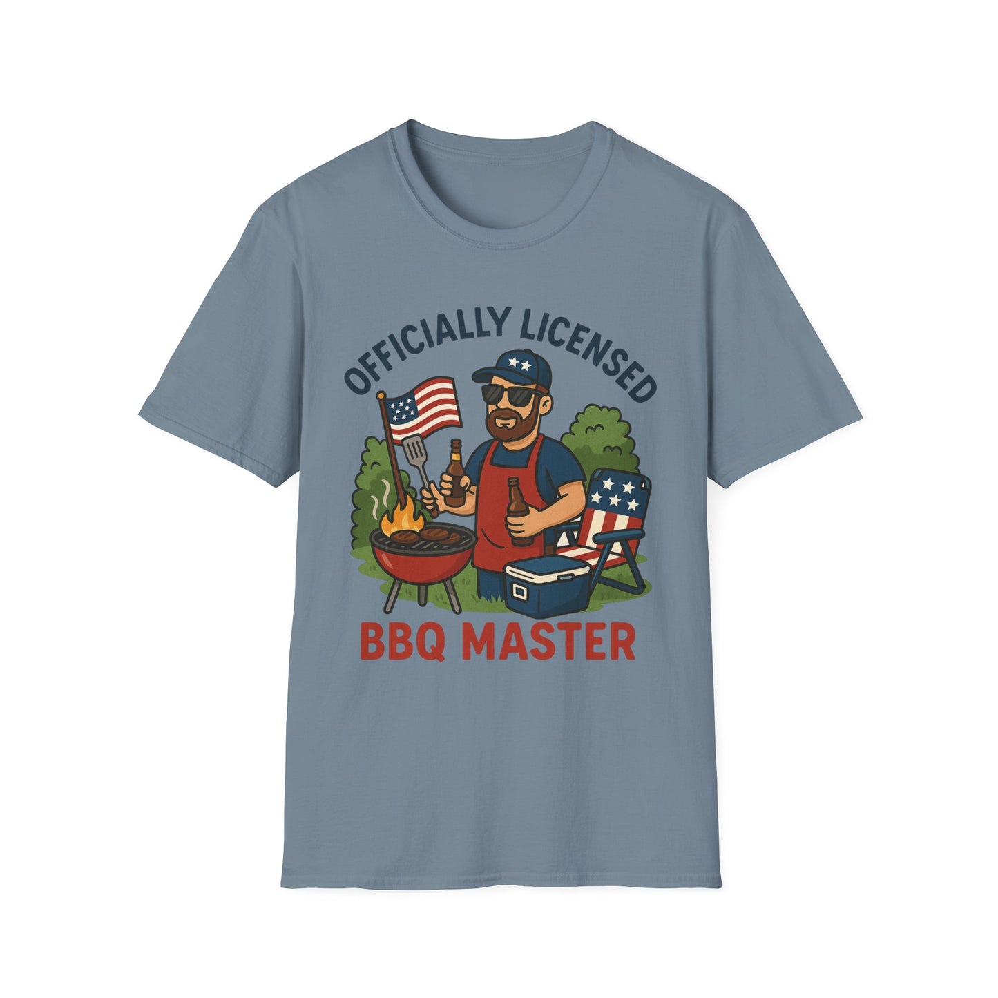 Officially Licensed BBQ Master T-Shirt for Grill Enthusiasts