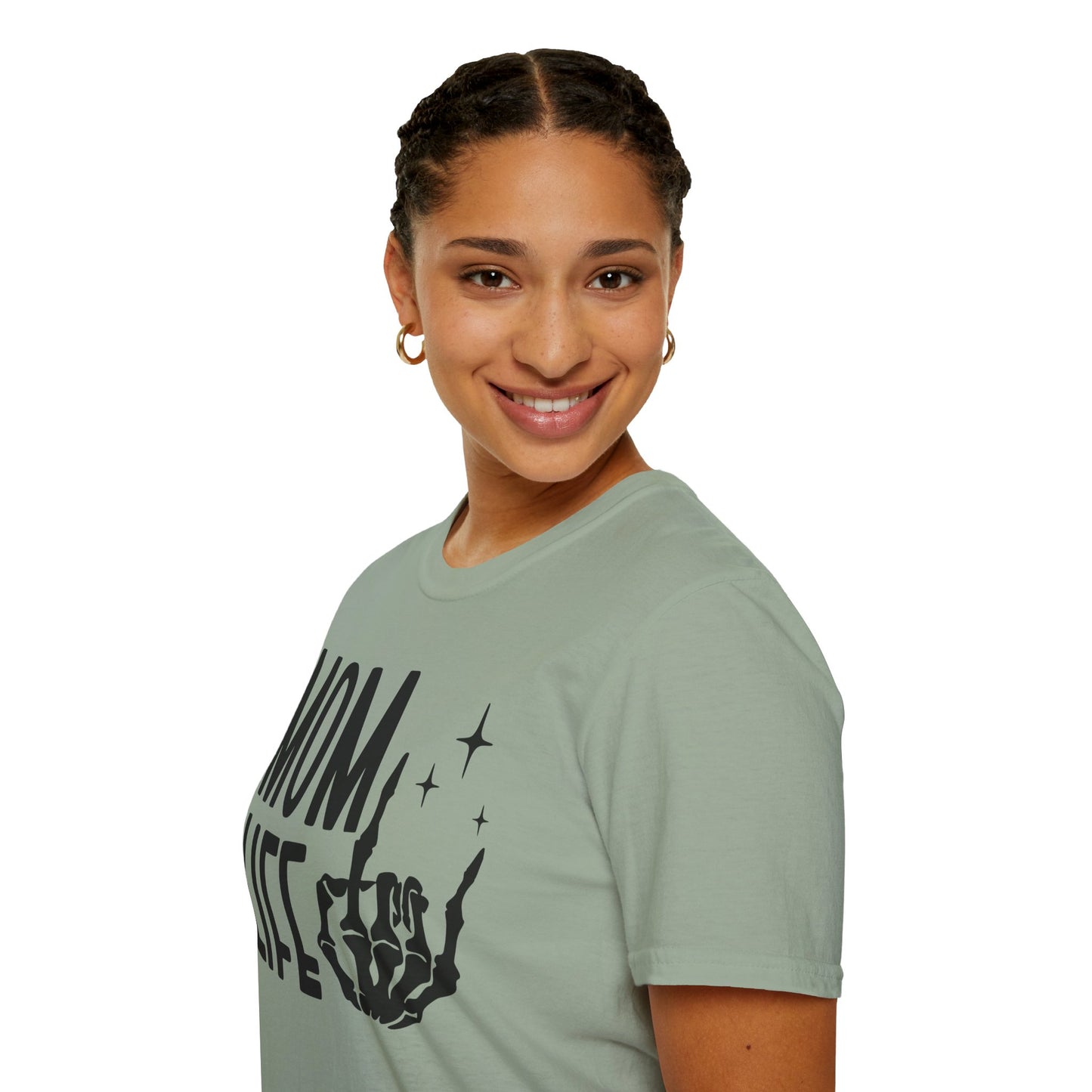 Mom Life Skeleton Hand T-Shirt