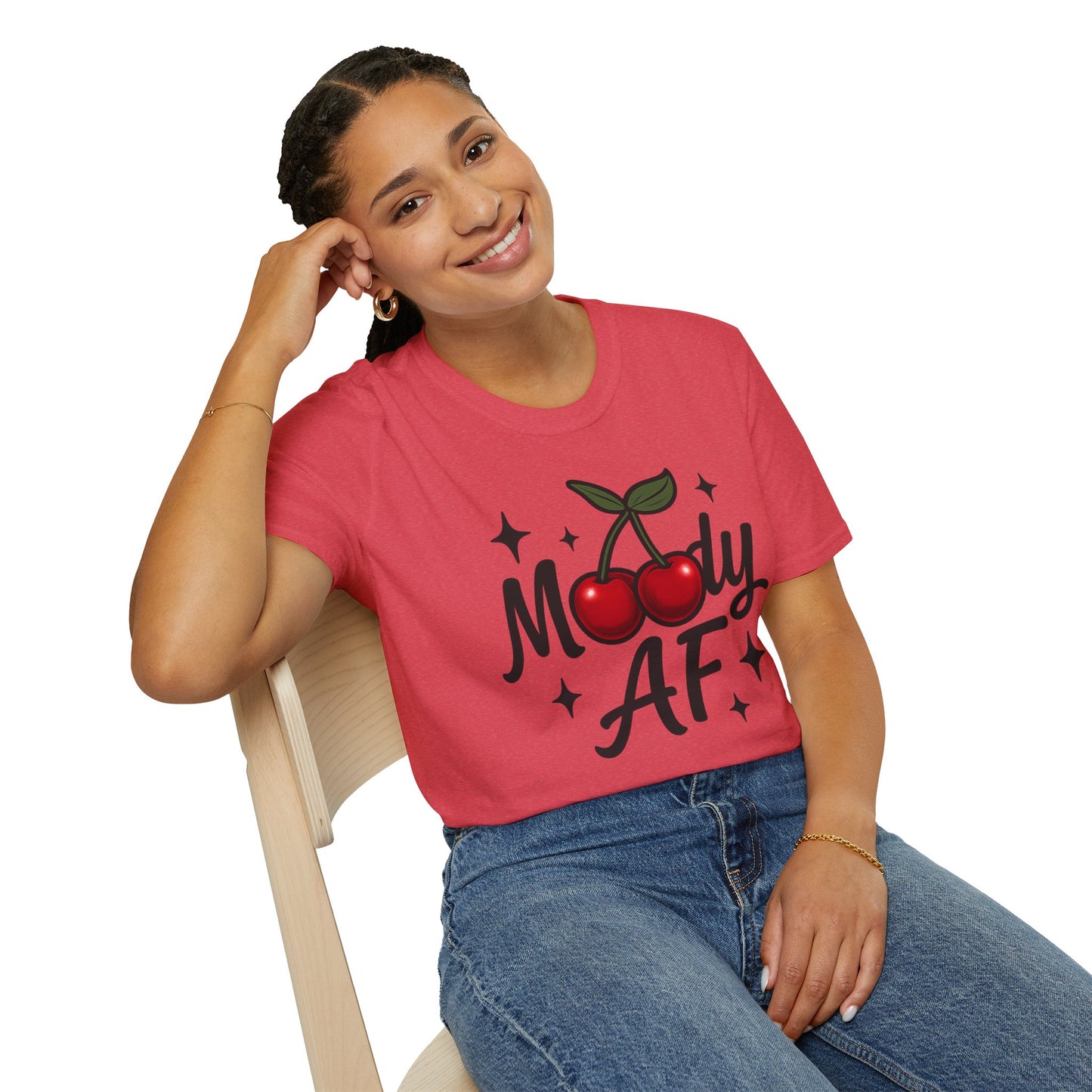 Moody AF T-Shirt | Cute Cherry Graphic Tee