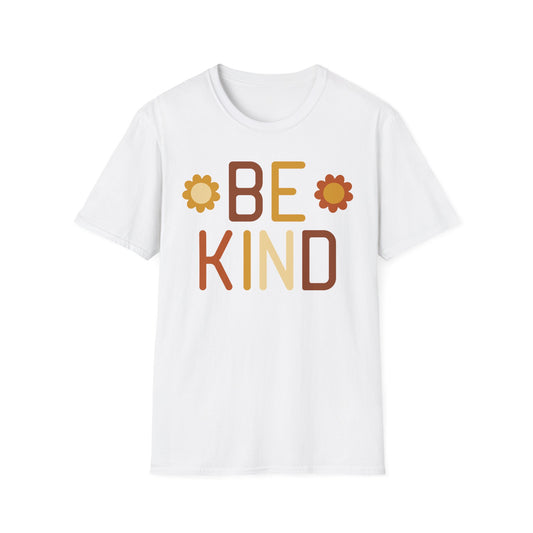 Be Kind Unisex Softstyle T-Shirt - Positive Vibes Casual Wear