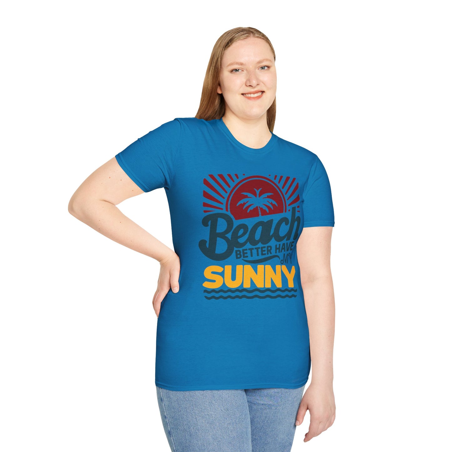 Beach Vibes Unisex Softstyle T-Shirt - 'Beach Better Have My Sunny'