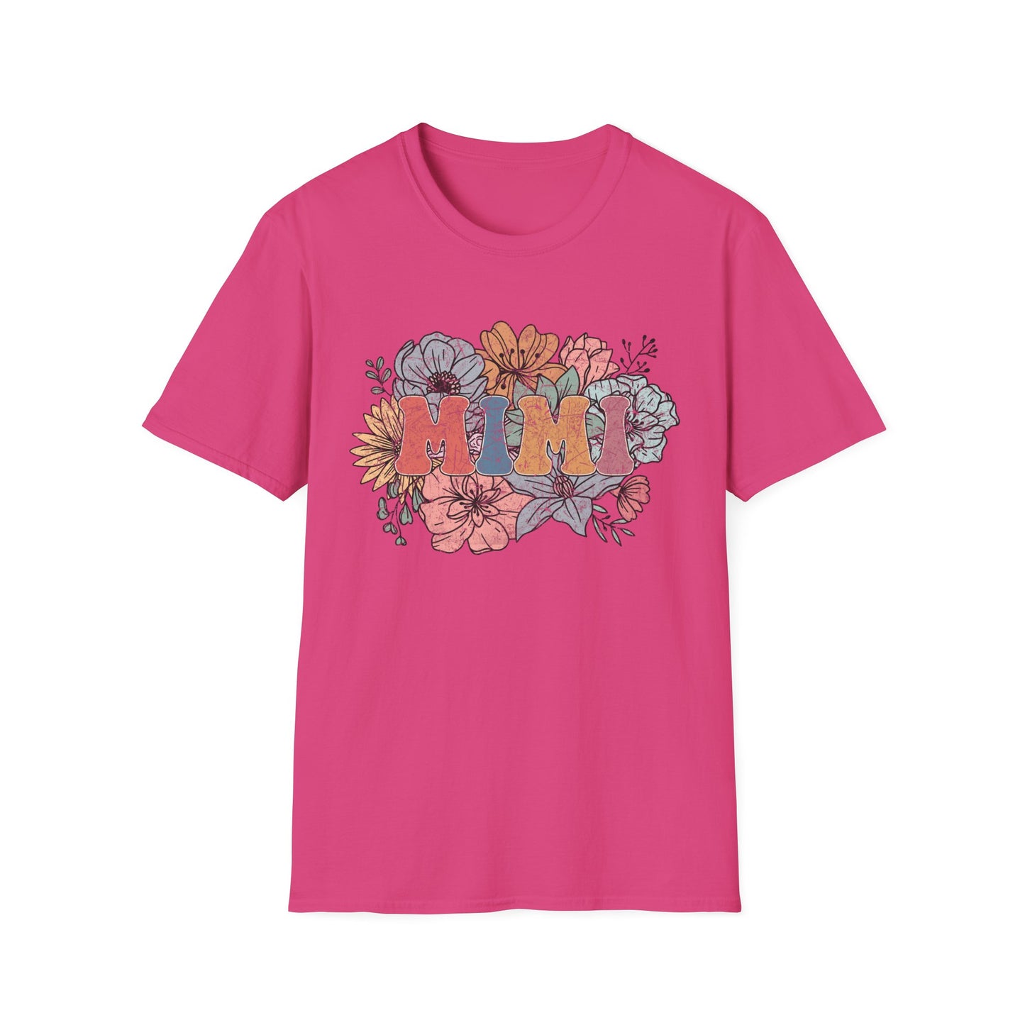 Floral 'Mimi' Unisex T-Shirt - Perfect Gift for Moms, Mother's Day, Family Gatherings, Casual Wear, Spring Fashion