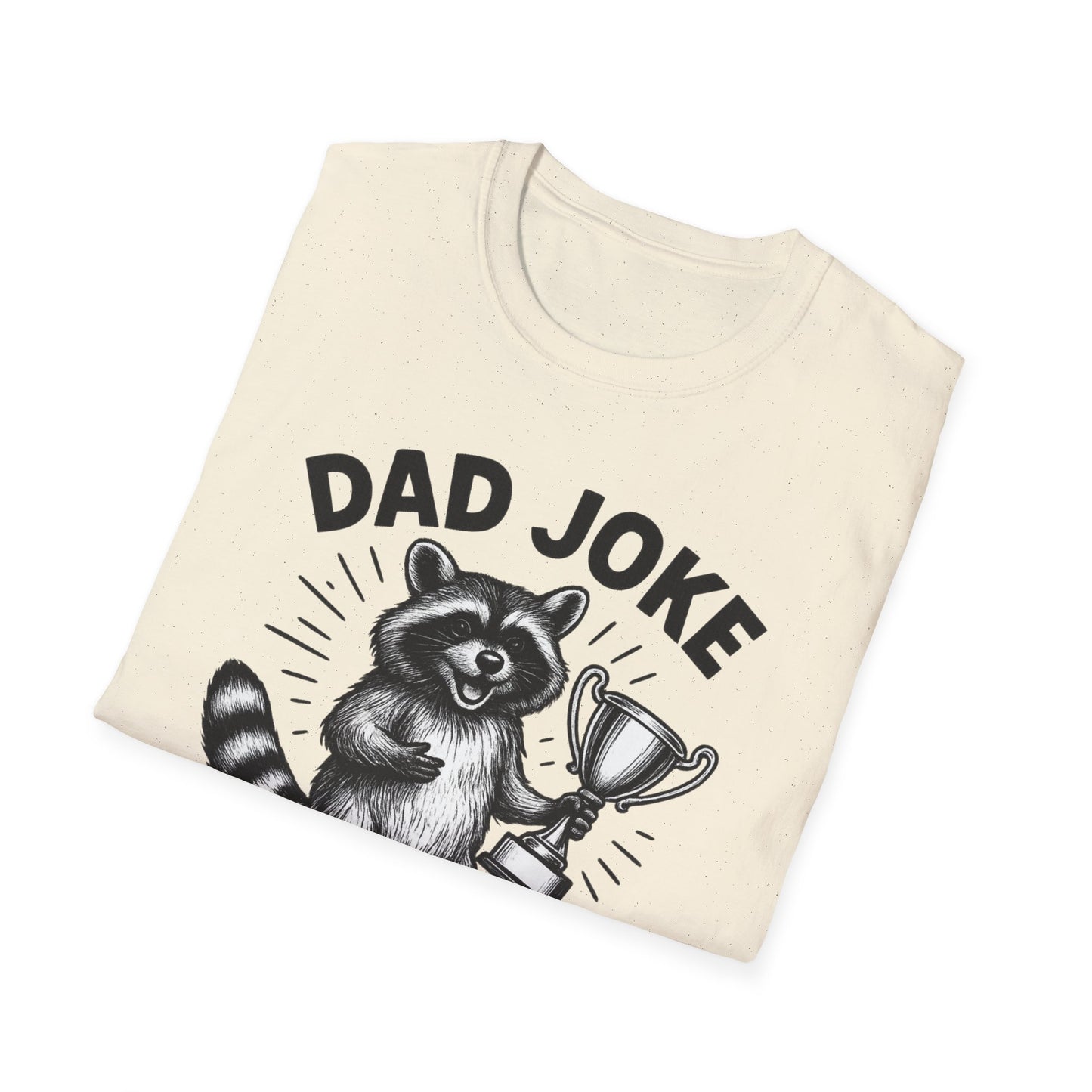 Dad Joke Champion T-Shirt, Funny Dad Gift, Unisex Tee, Perfect for Father's Day, Humor Shirt for Parent, Gift for Dad