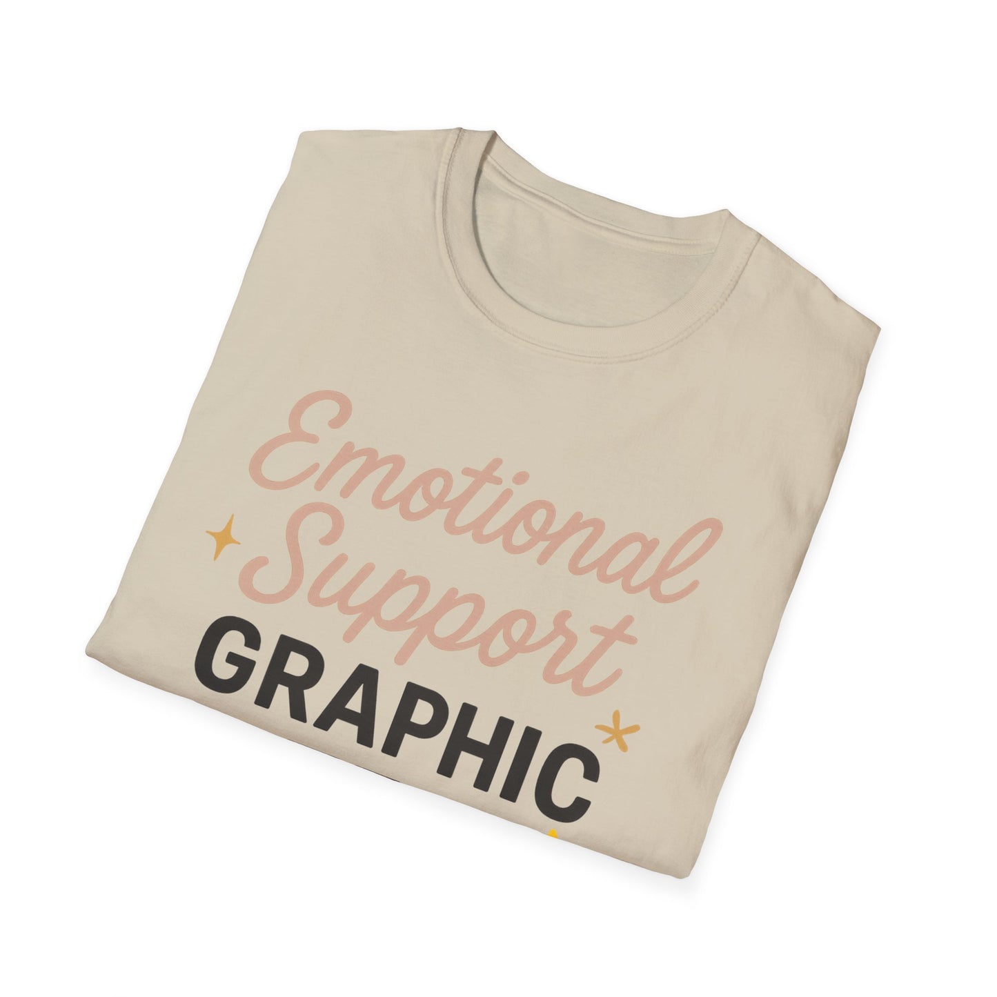 Emotional Support Graphic T-Shirt for Positivity Lovers