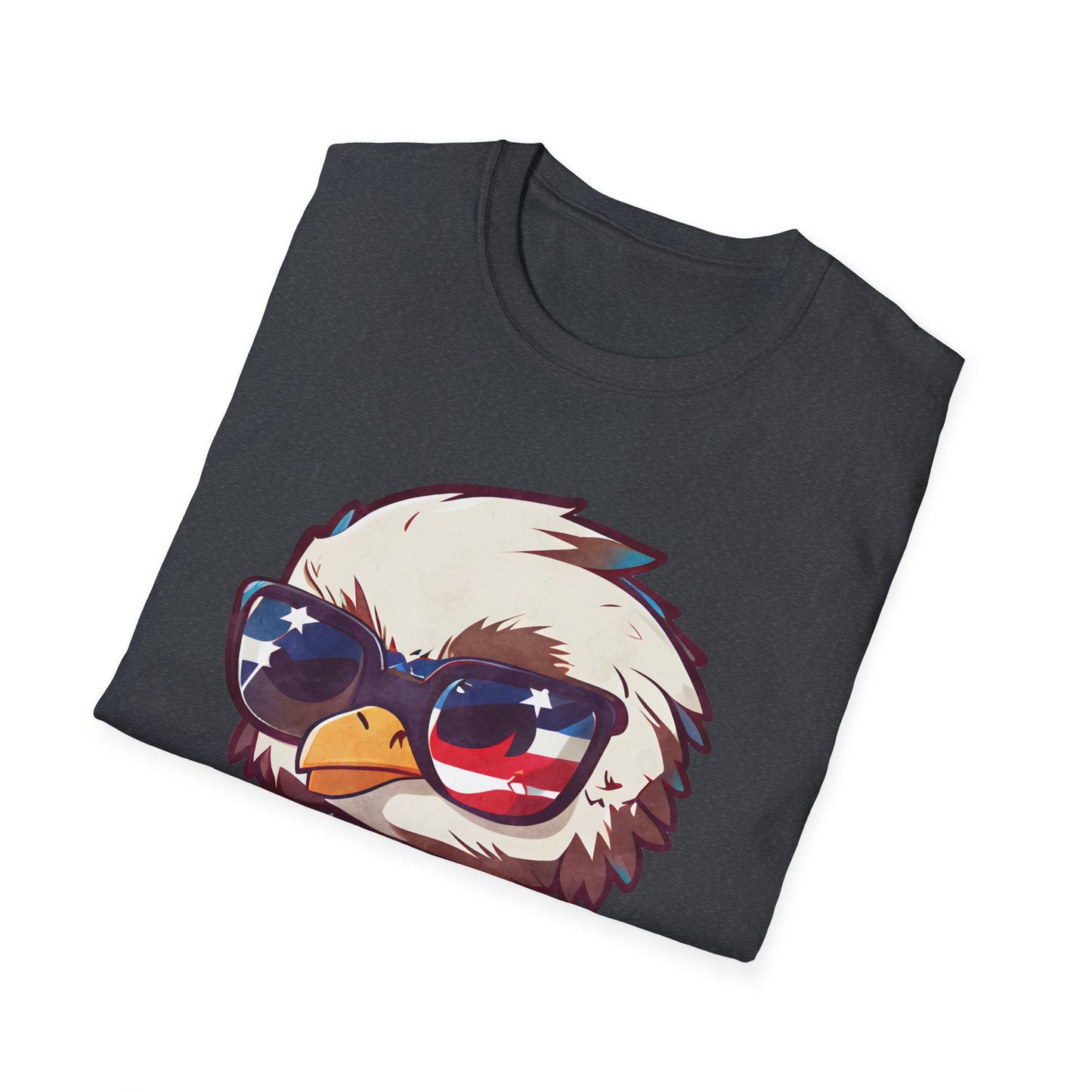 Patriotic Eagle Graphic T-Shirt