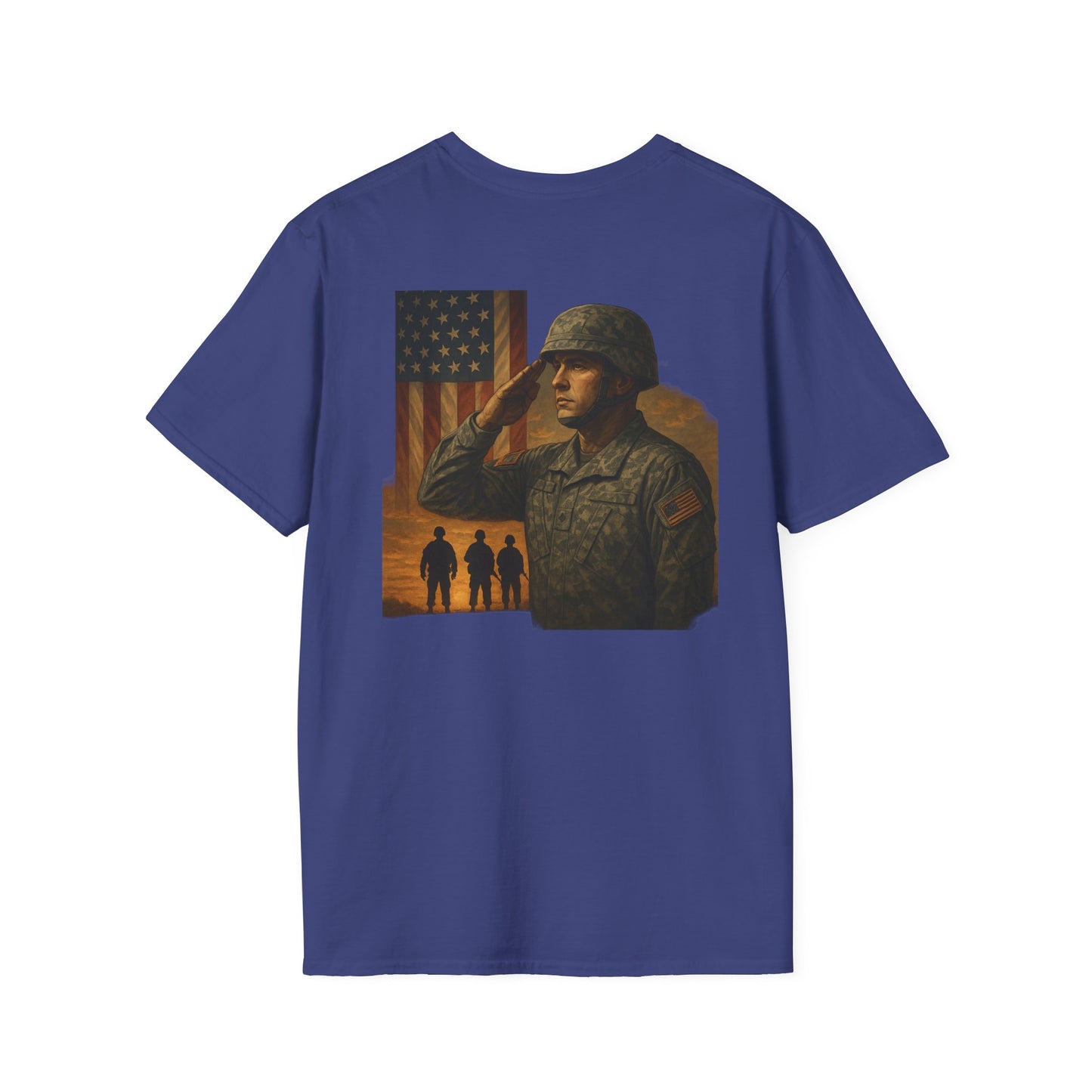 Patriotic Military Tribute - Tee