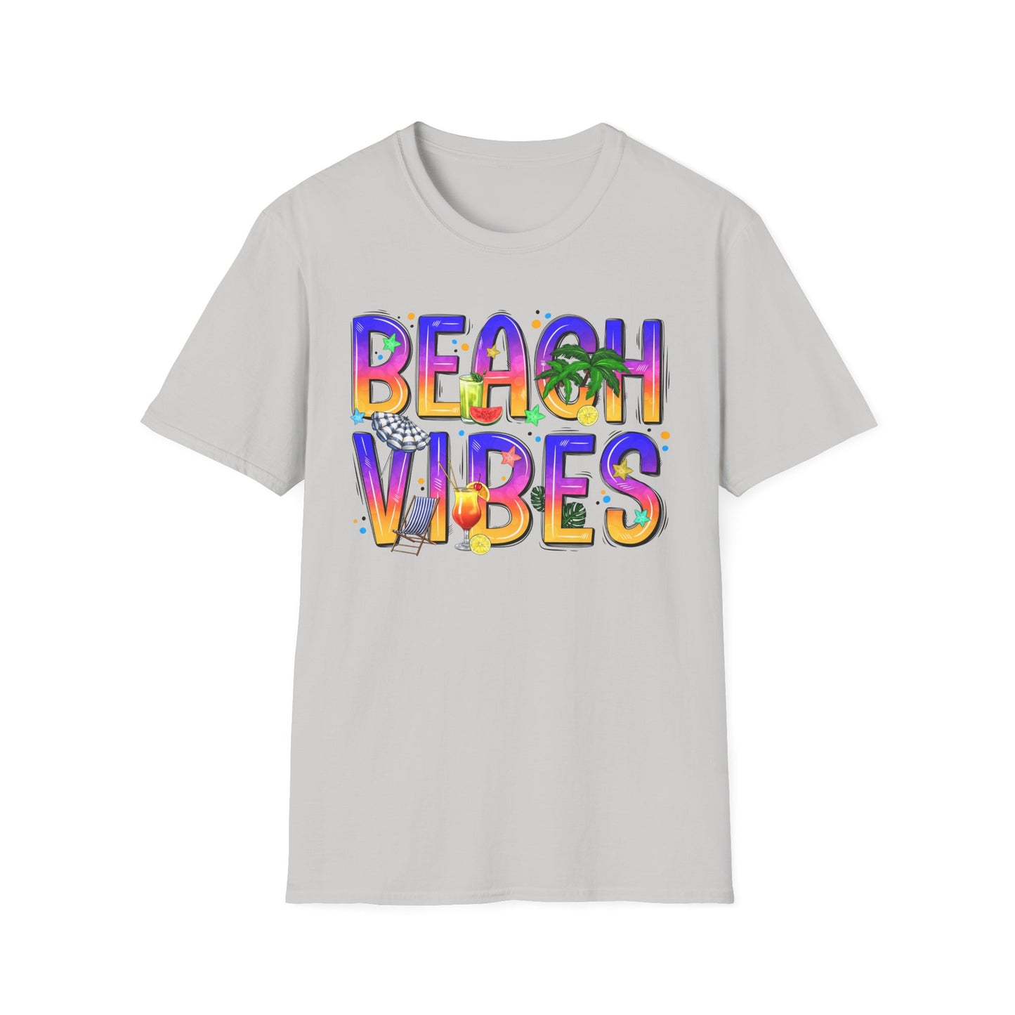 Beach Vibes - Bright and Fun Tee