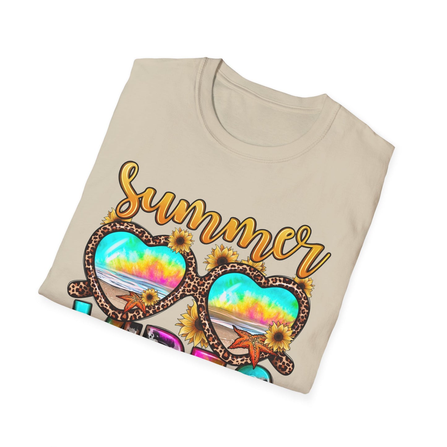 Summer Vibes Graphic -Tee for a Chill Summer