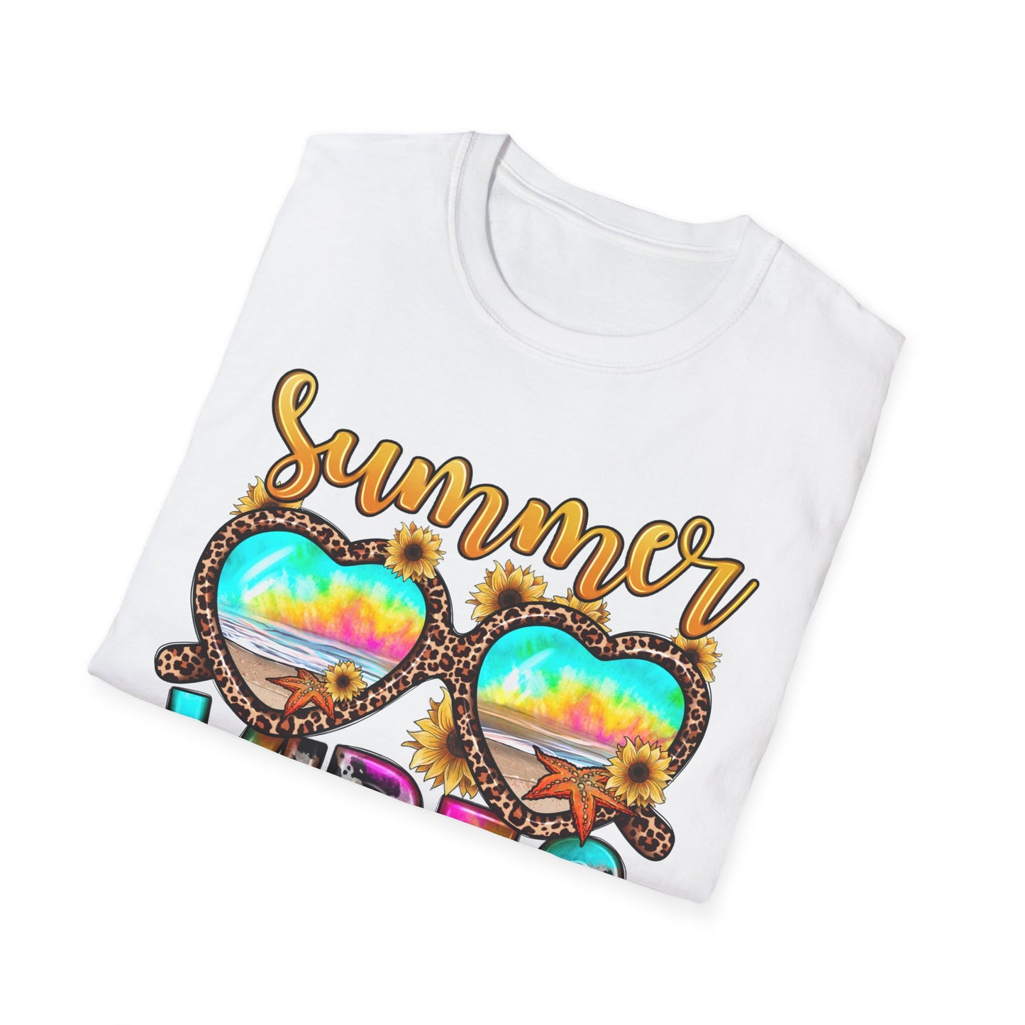 Summer Vibes Graphic -Tee for a Chill Summer