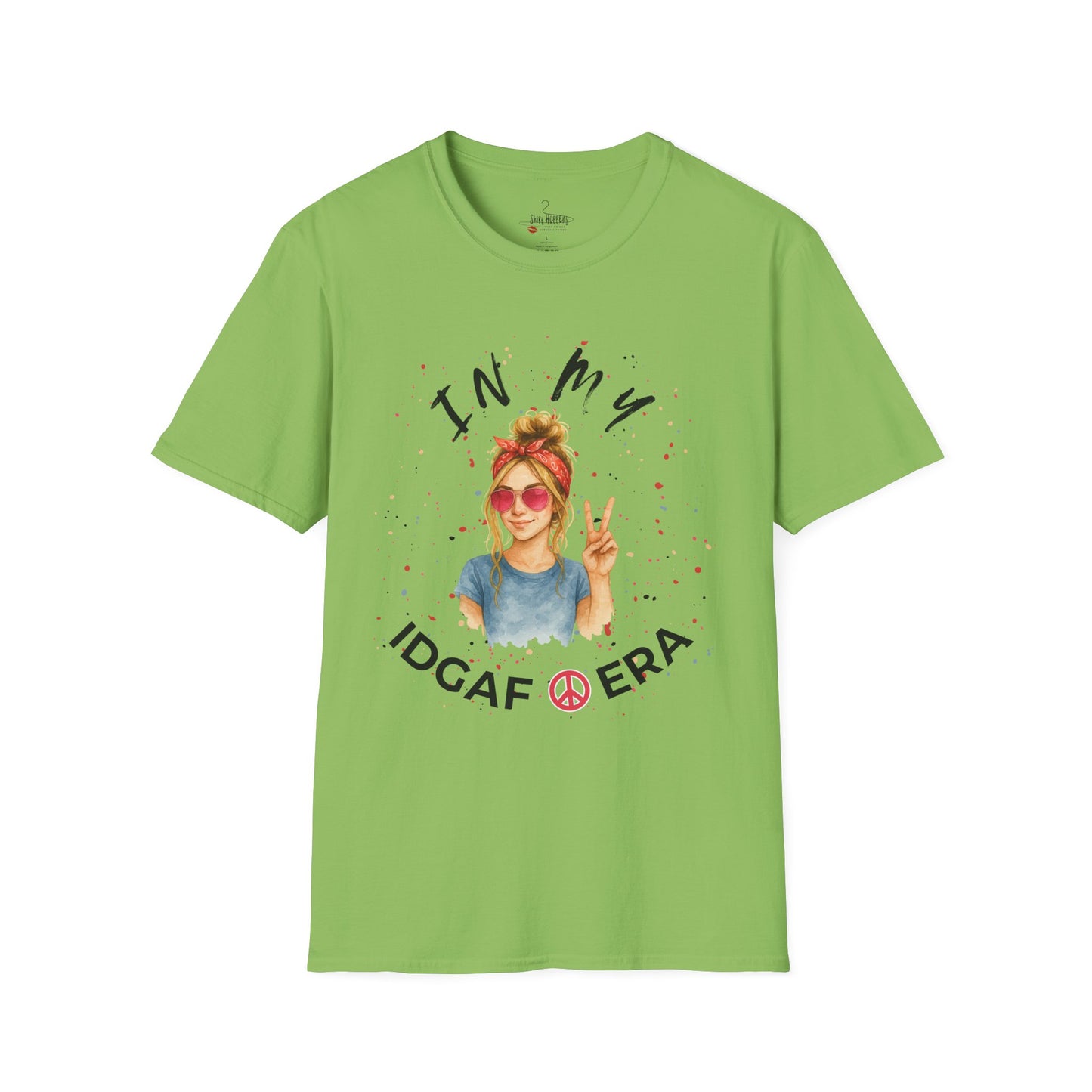 IDGAF ERA - Trendy Graphic T-Shirt for Casual Vibes - Perfect Gift for Friends, Birthday Celebration, Festivals, Everyday Wear, Unique Style