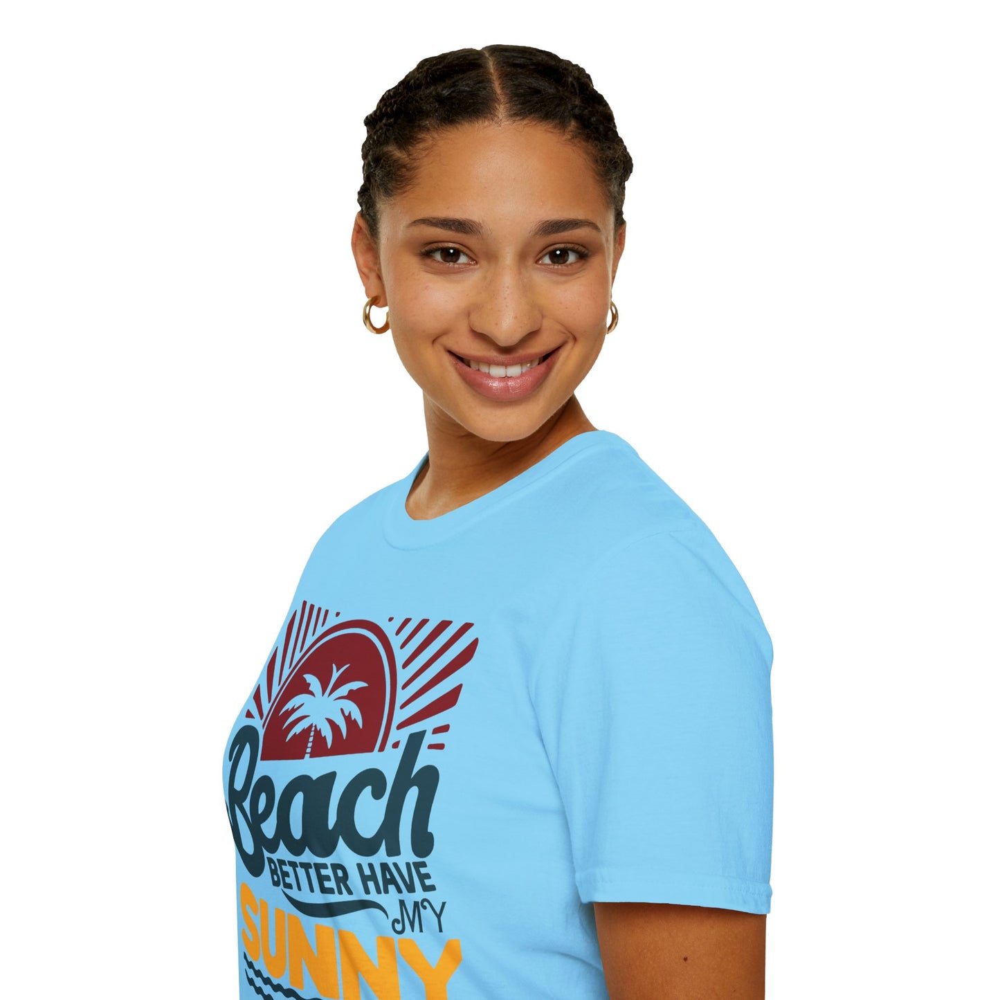 Beach Vibes Unisex Softstyle T-Shirt - 'Beach Better Have My Sunny'