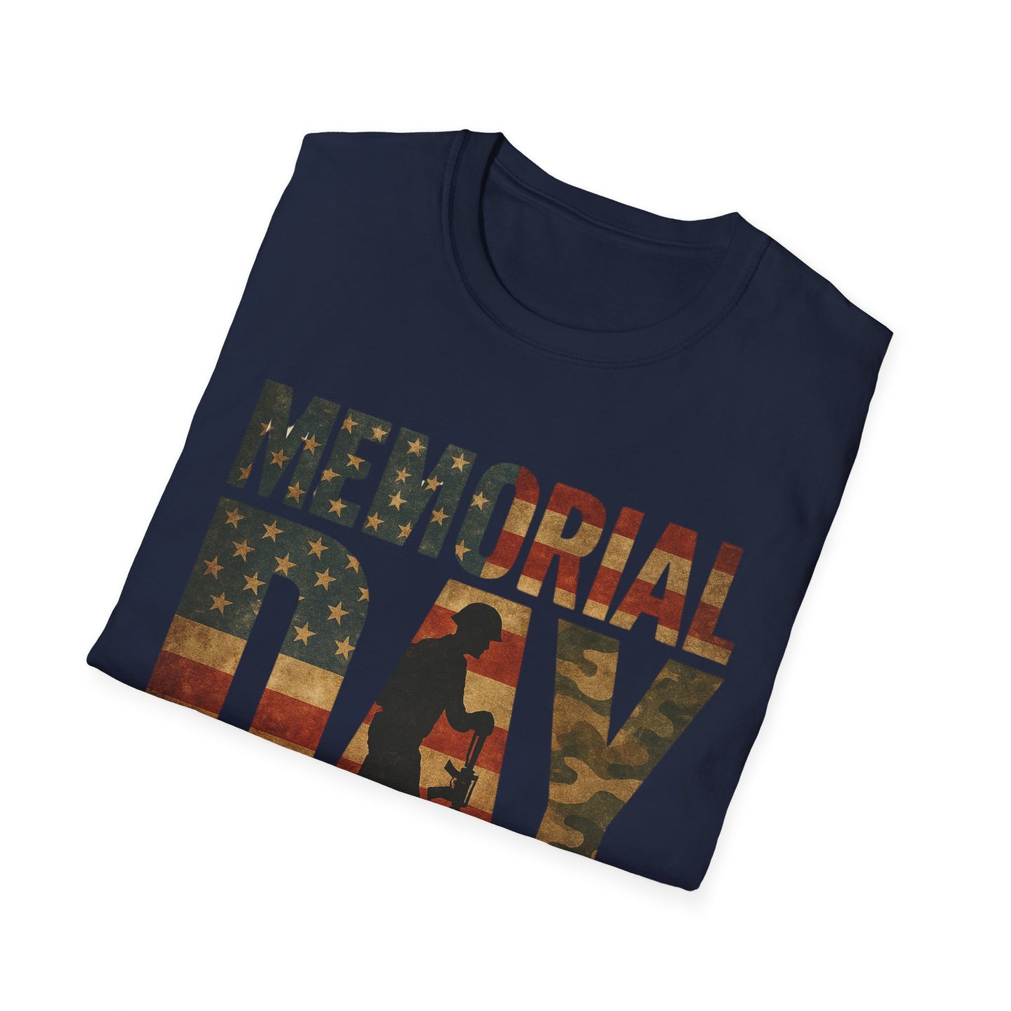 Memorial Day Camo Graphic - T-Shirt