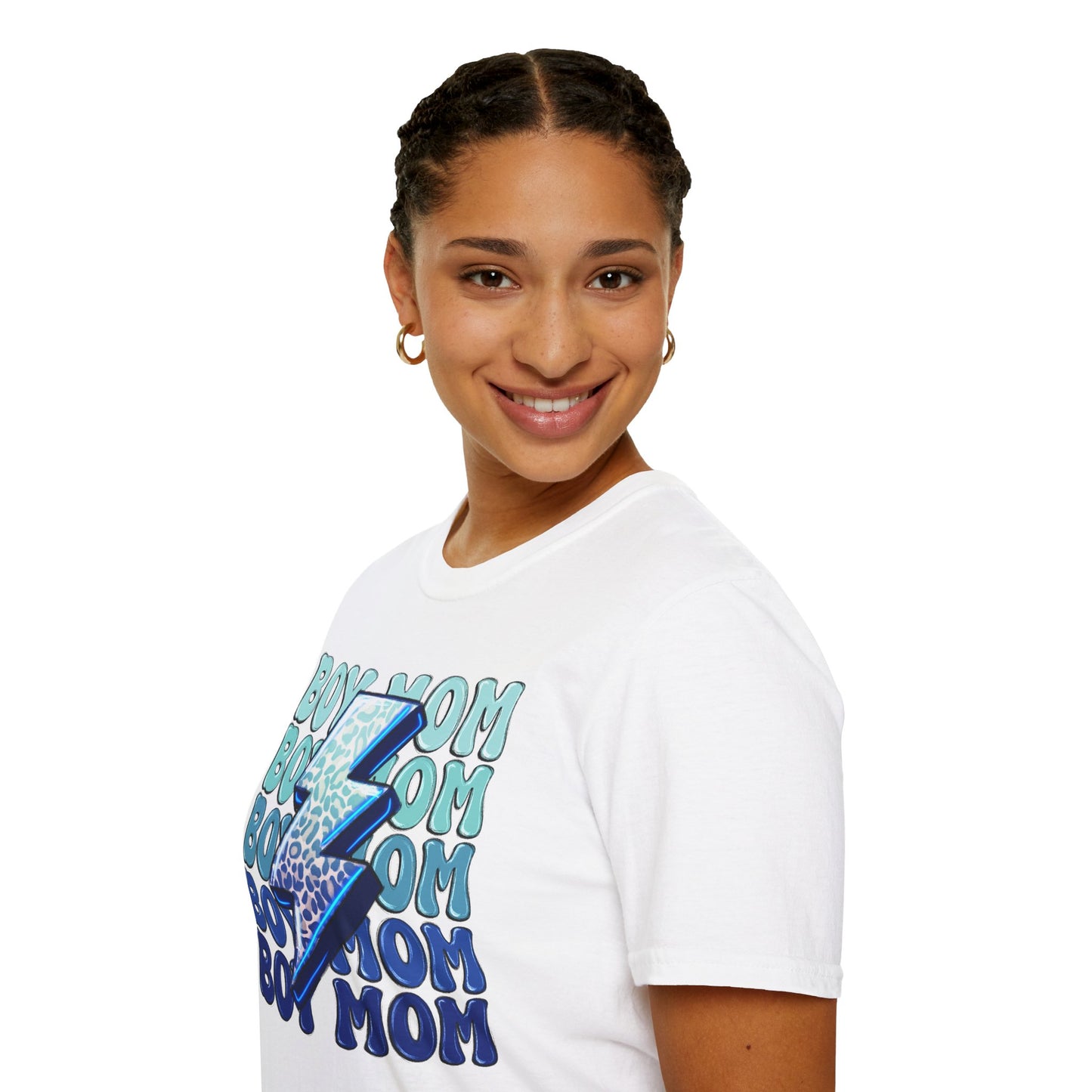 Boy Mom Graphic T-Shirt - Fun and Stylish for Proud Mothers