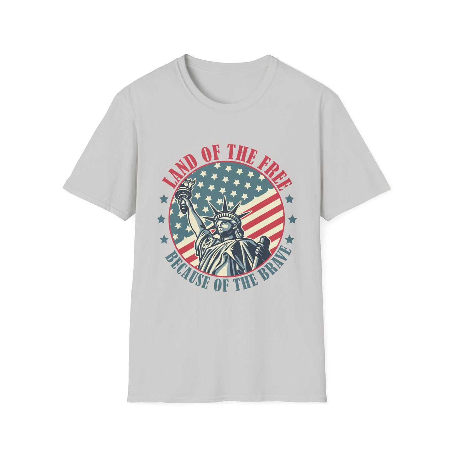 Land of the Free Graphic T-Shirt – Patriotism