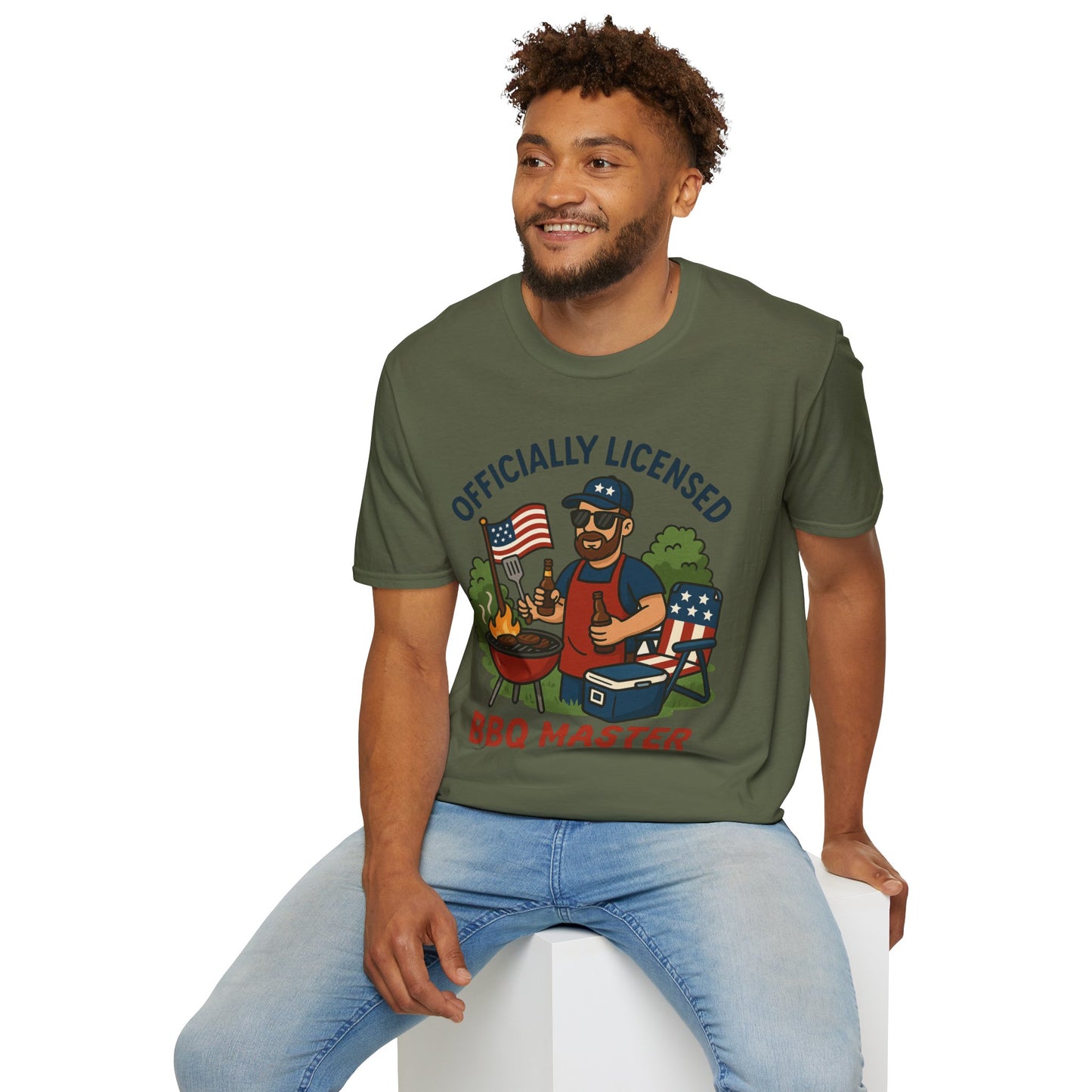 Officially Licensed BBQ Master T-Shirt for Grill Enthusiasts