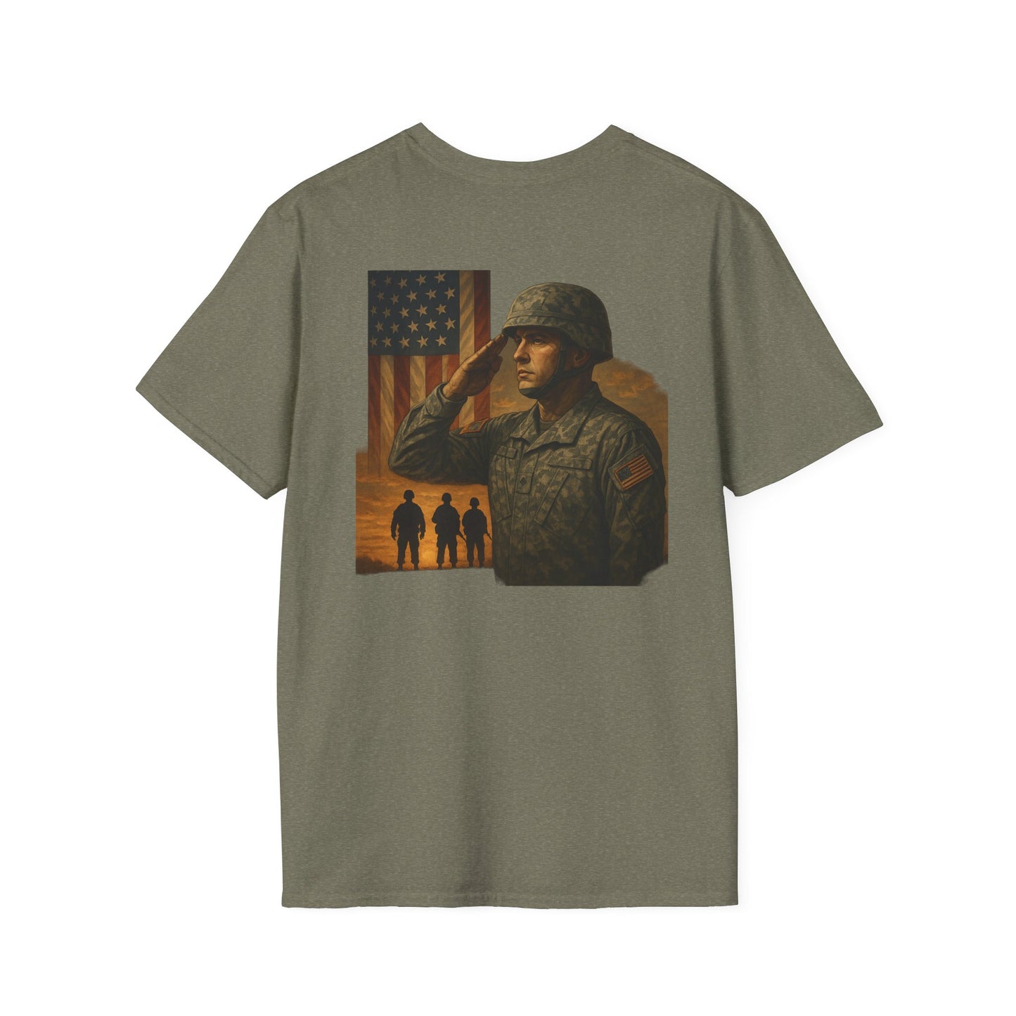 Patriotic Military Tribute - Tee